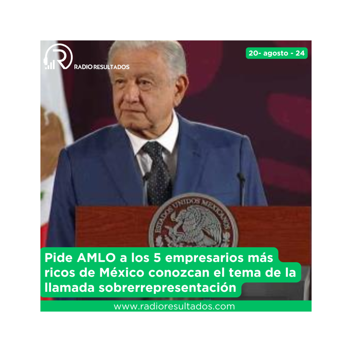 Noticias martes 20 de agosto 2024 episode artwork