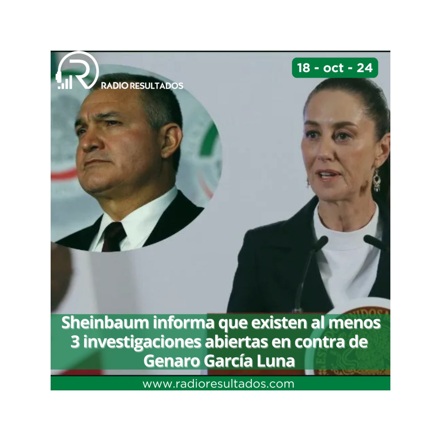 Noticias viernes 18 de octubre 2024 episode artwork