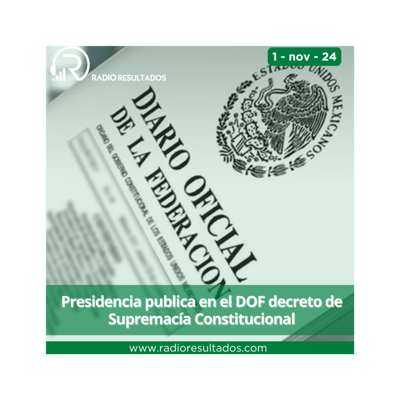 Noticias viernes 1 de noviembre 2024 episode artwork