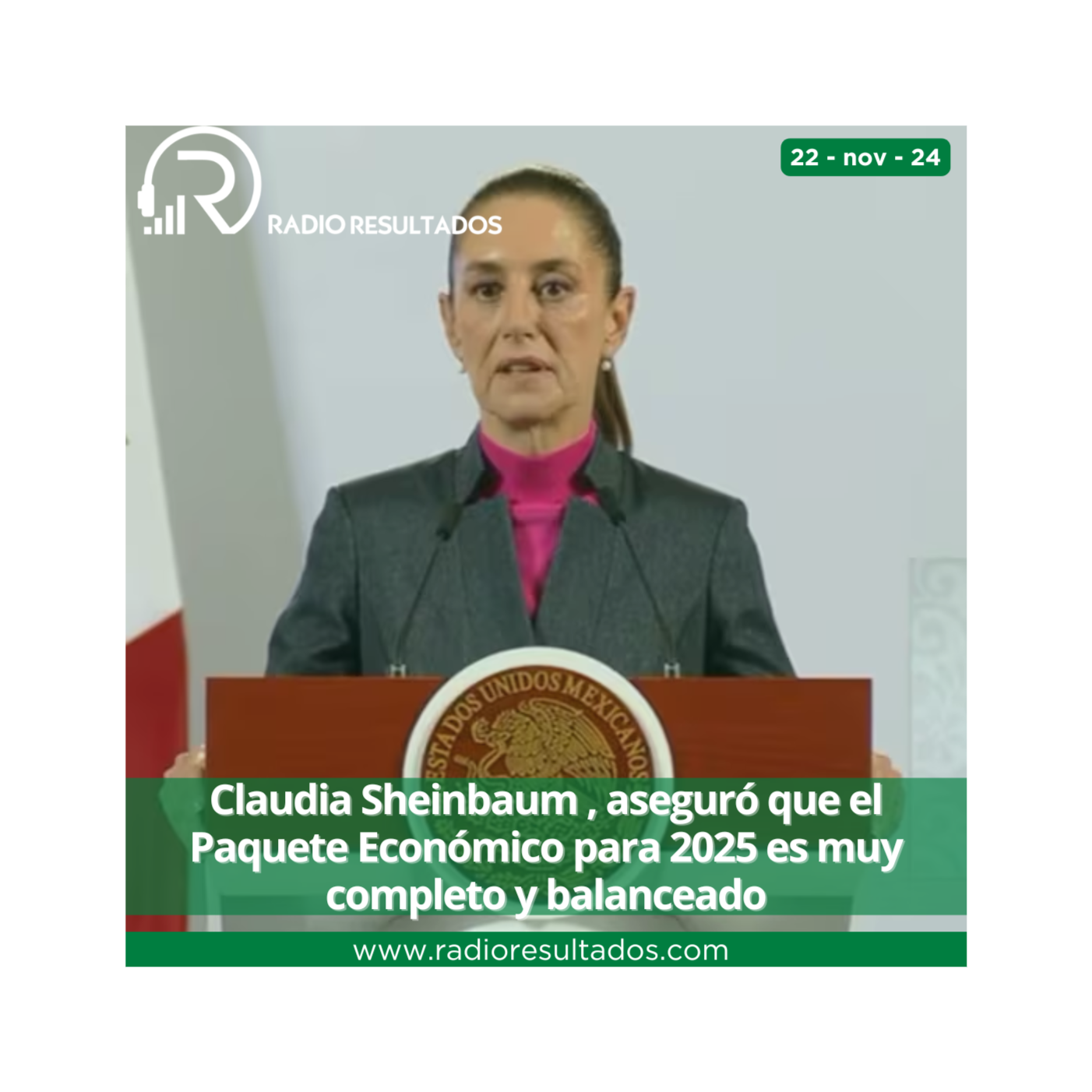 Noticias Viernes 22 de noviembre 2024 episode artwork