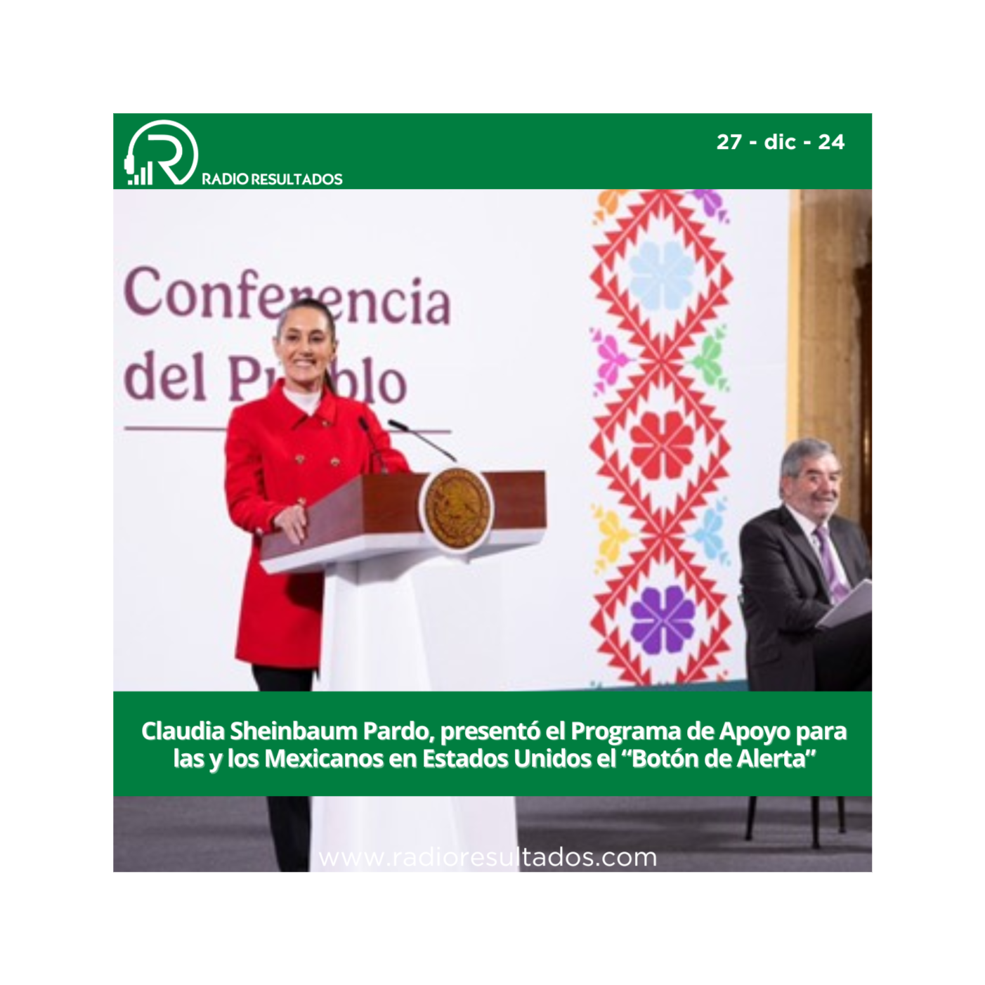 Noticias viernes 27 de diciembre 2024 episode artwork