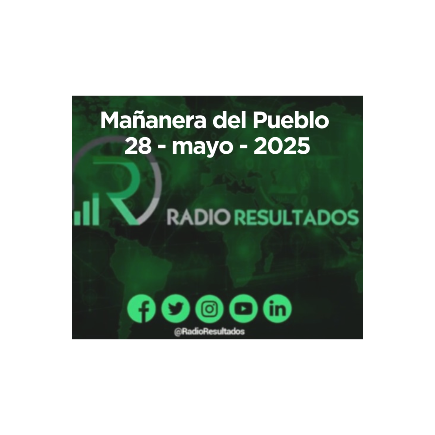 Conferencia Claudia Sheinbau,  miércoles 28 de mayo 2025 episode artwork
