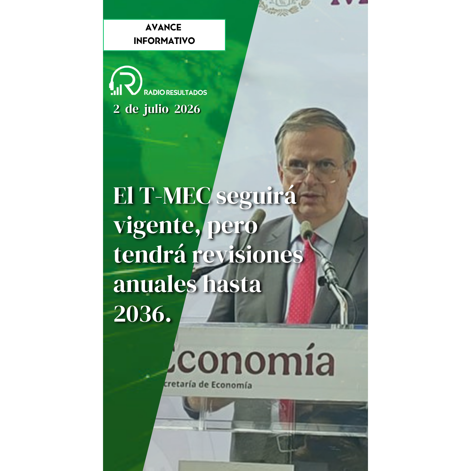 Avance informativo Jueves 2 de julio 2026 episode artwork
