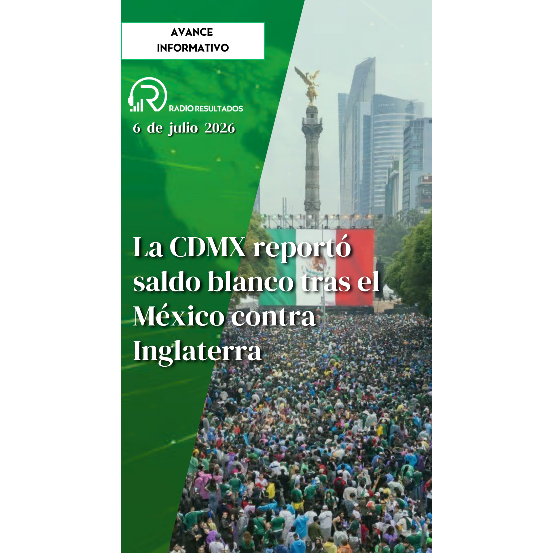 Avance informativo Lunes 6 de julio episode artwork