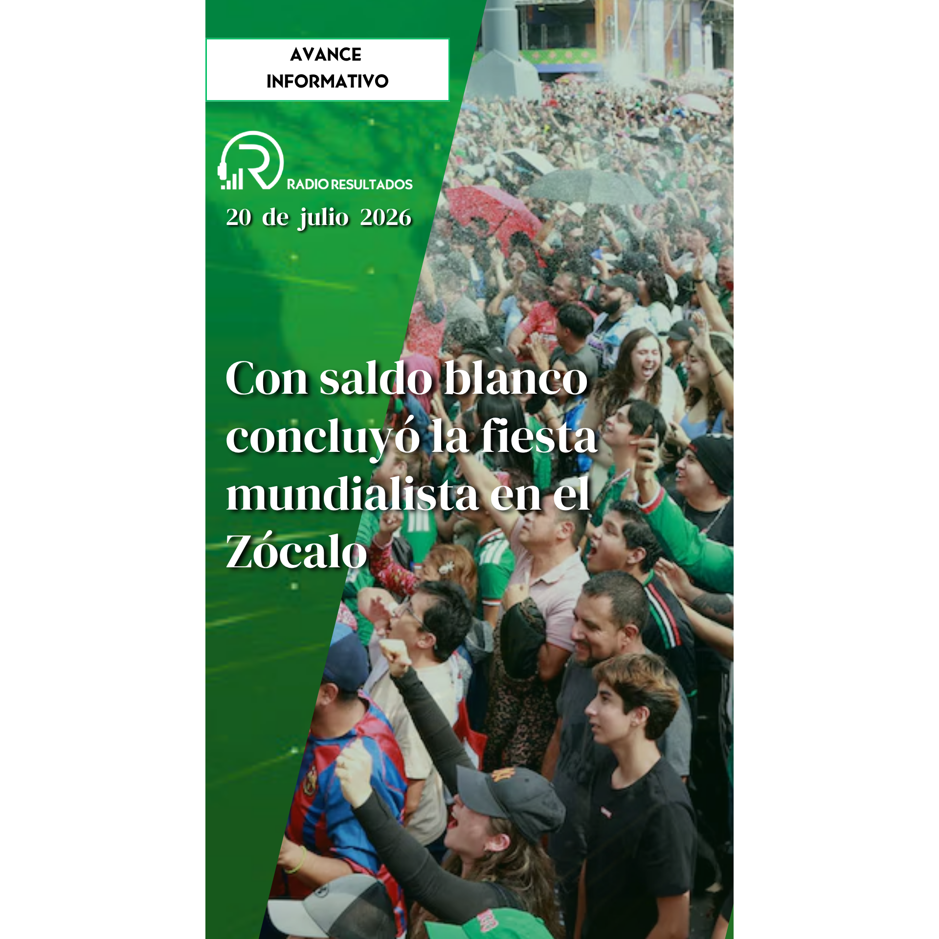 Avance informativo Lunes 20 de julio 2026 episode artwork