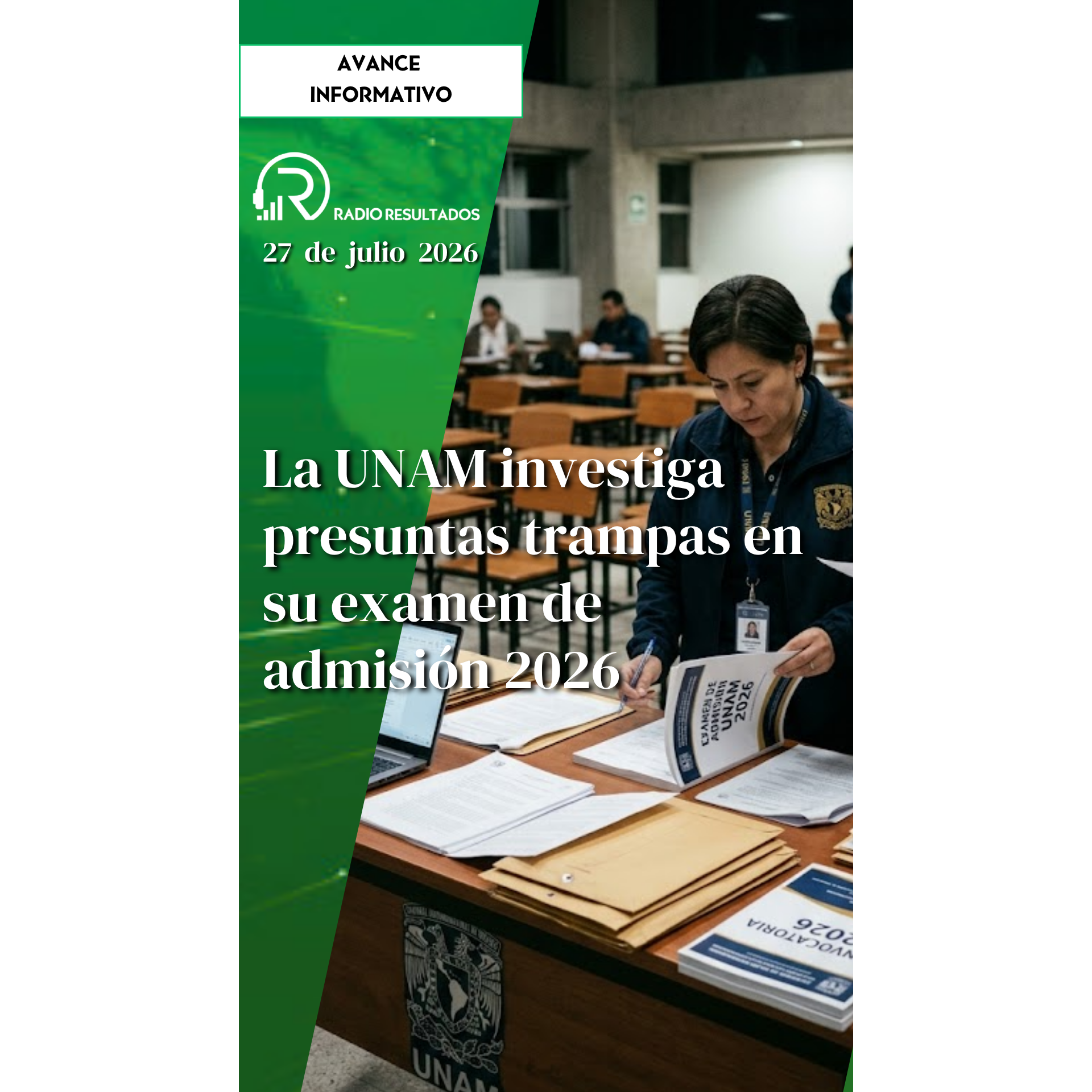 Avance informativo Lunes 27 de julio 2026 episode artwork