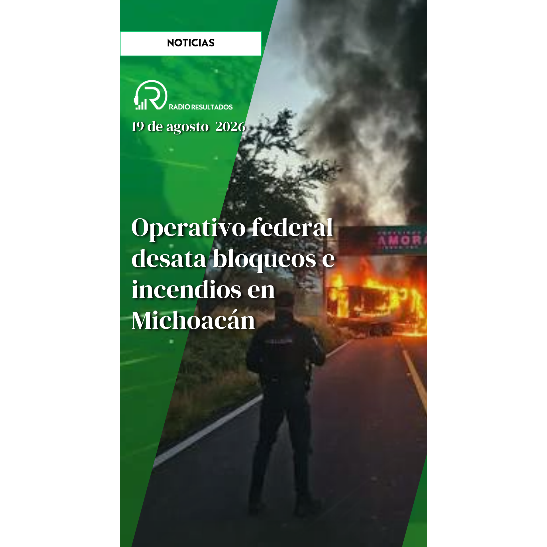 Noticias Miércoles 19 de asgoto 2026 episode artwork
