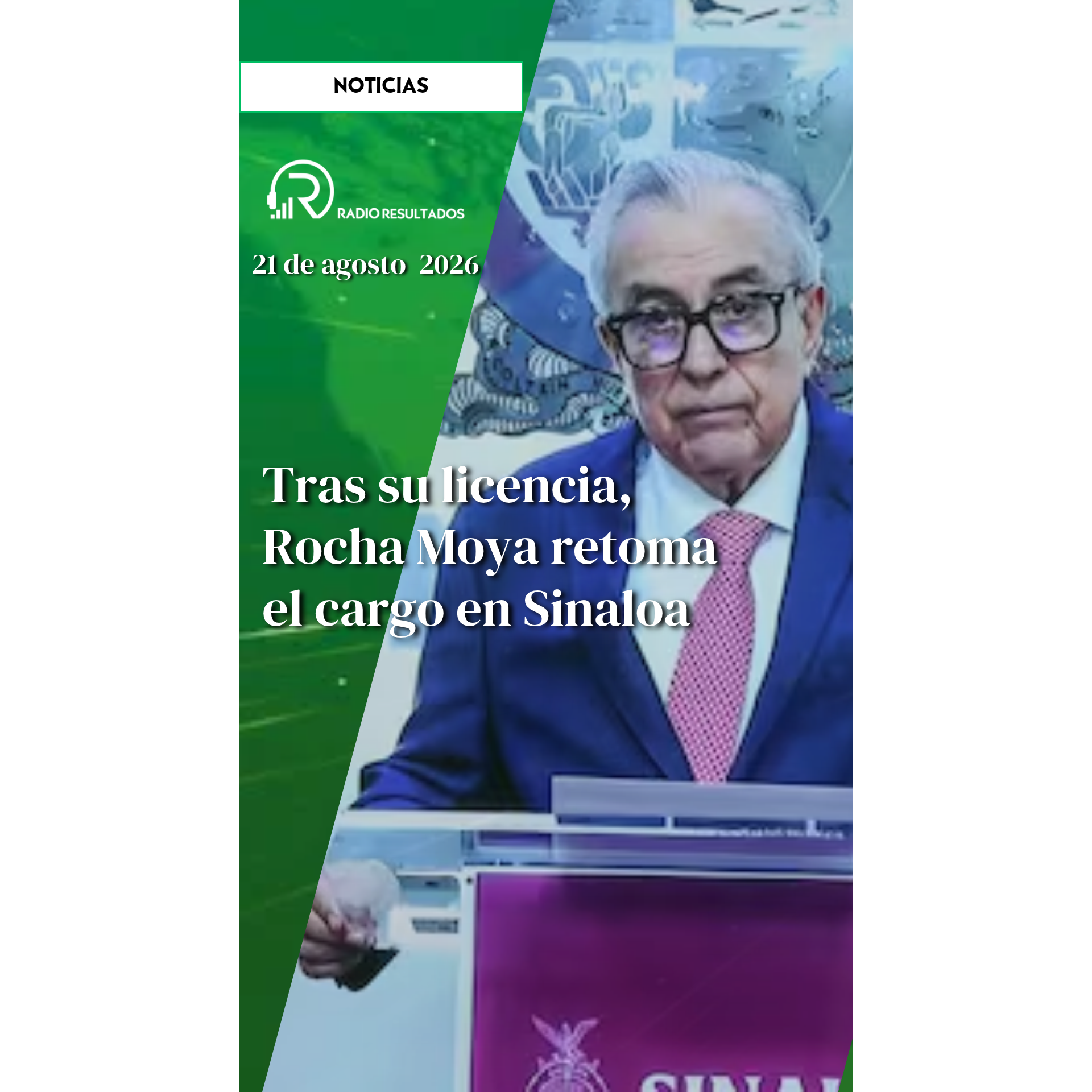 Noticias Viernes 21 de agosto 2026 episode artwork