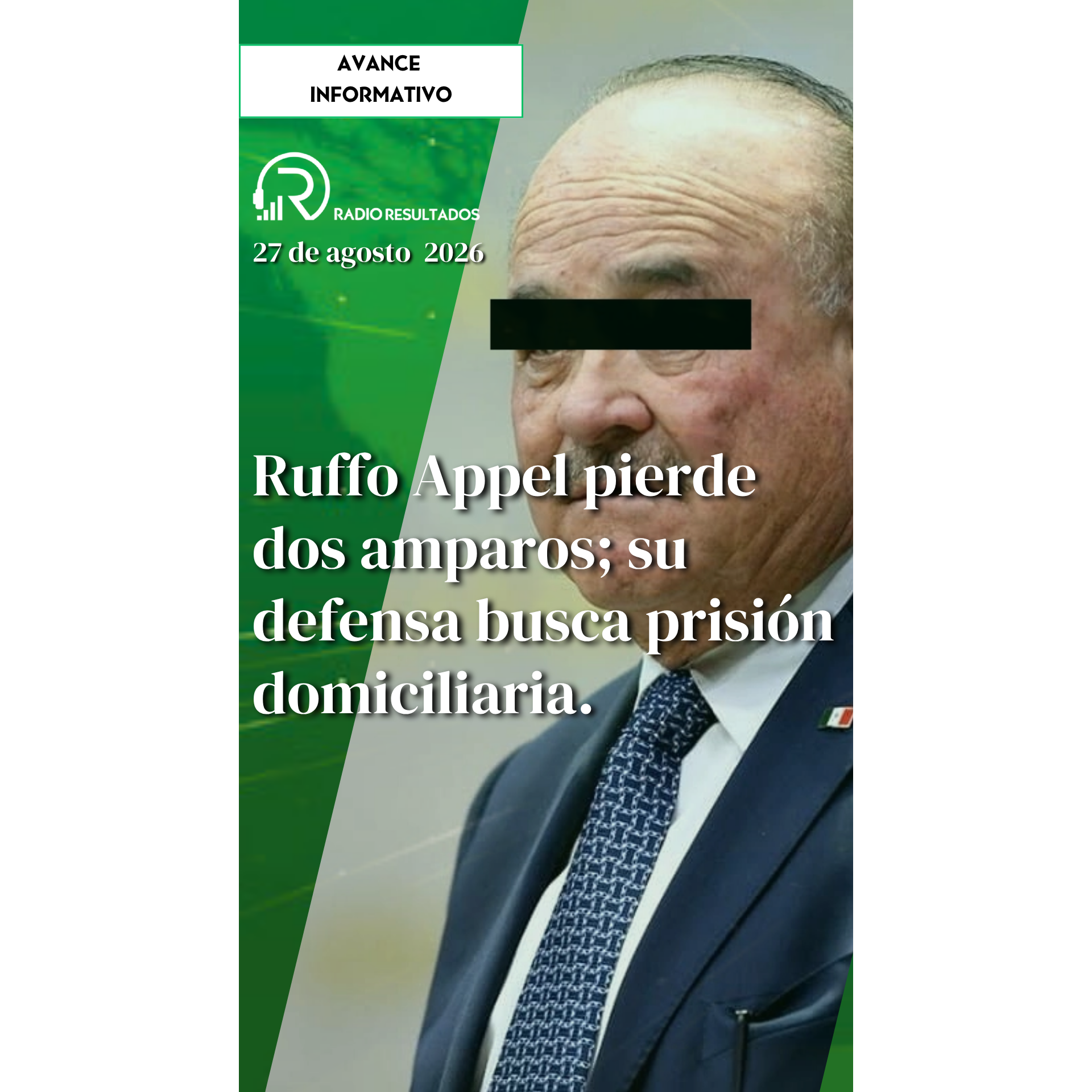 Avance informativo jueves 27 de agosto 2026 episode artwork