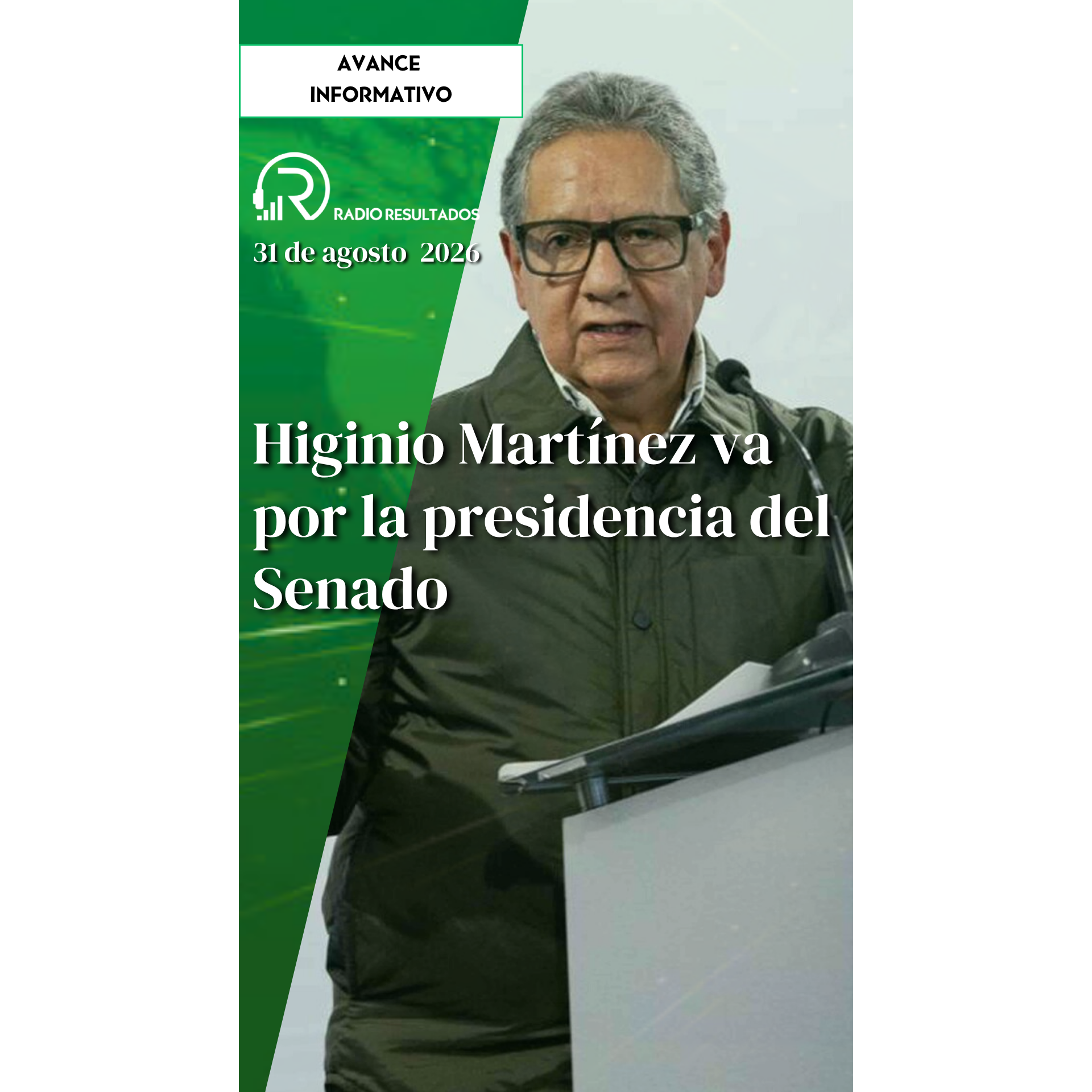 Avance informativo Lunes 31 de agosto 2026 episode artwork