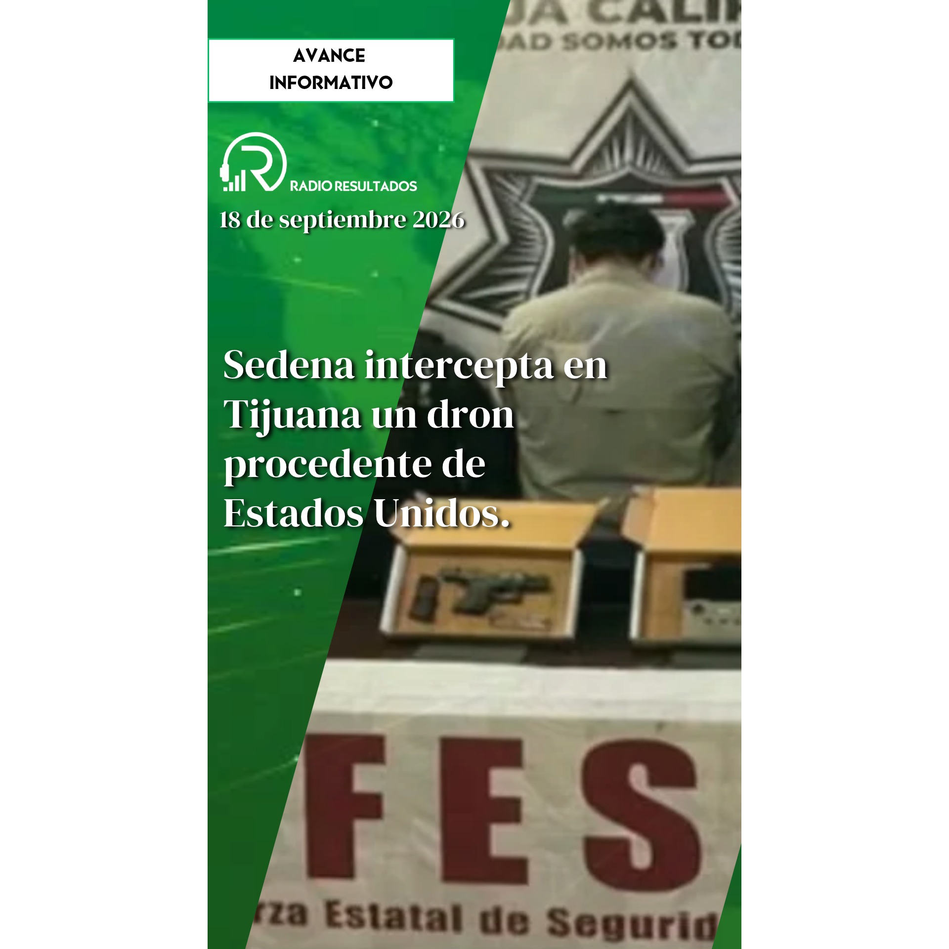 Avance informativo Viernes 18 de septiembre 2026 episode artwork