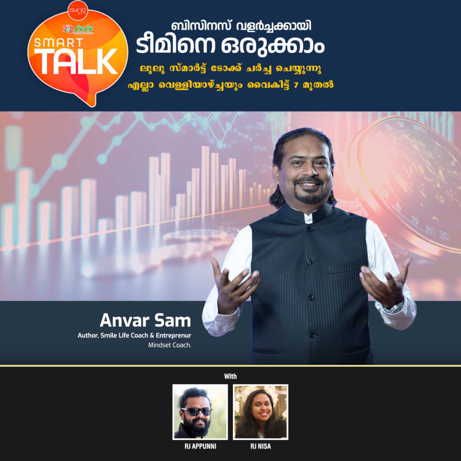 DO YOU WANT TO BE A SUCCESSFUL ENTREPRENEUR? | ANVAR SAM | SMART TALK episode artwork