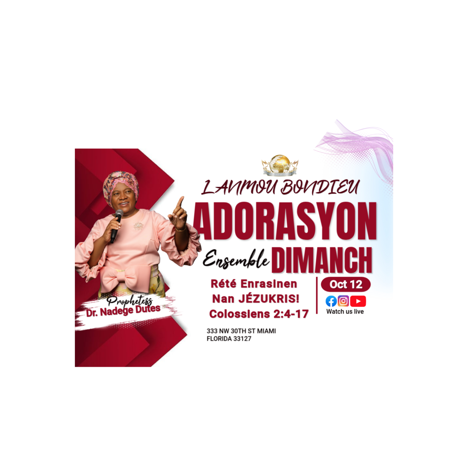 RADIO TELE D\'HONNEUR | POUR UNE JOURNÉE BÉNIE ET REMPLIE D\'ESPÉRANCE |PRIÈRE DU MATIN|DHONNEUR |CGHC