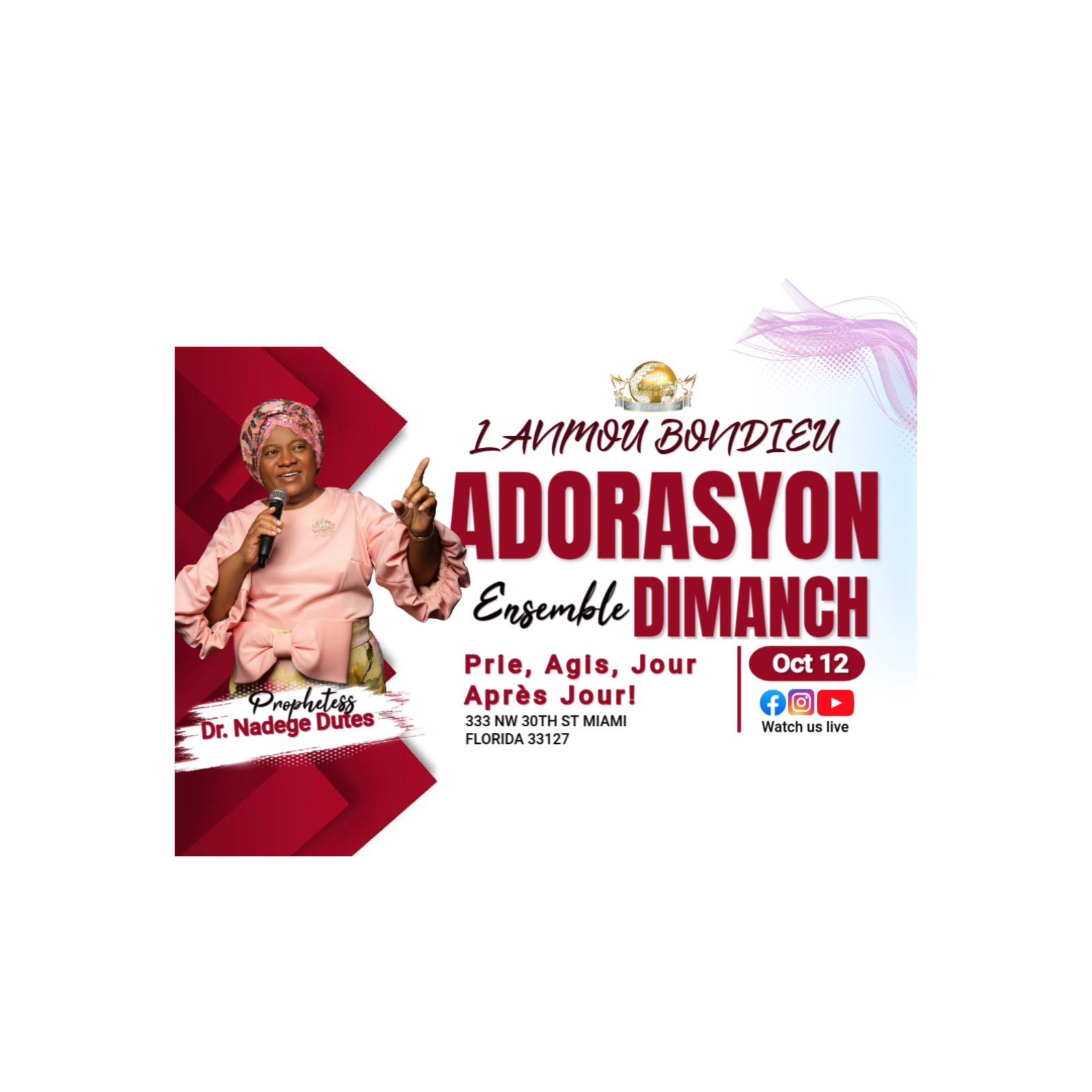 RADIO TELE D\'HONNEUR | POUR UNE JOURNÉE BÉNIE ET REMPLIE D\'ESPÉRANCE |PRIÈRE DU MATIN|DHONNEUR |CGHC