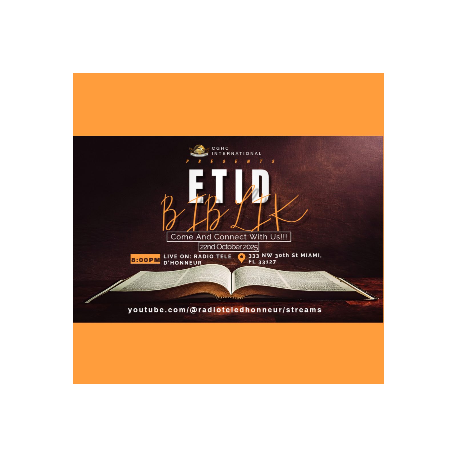 RADIO TELE D\'HONNEUR | POUR UNE JOURNÉE BÉNIE ET REMPLIE D\'ESPÉRANCE |PRIÈRE DU MATIN|DHONNEUR |CGHC