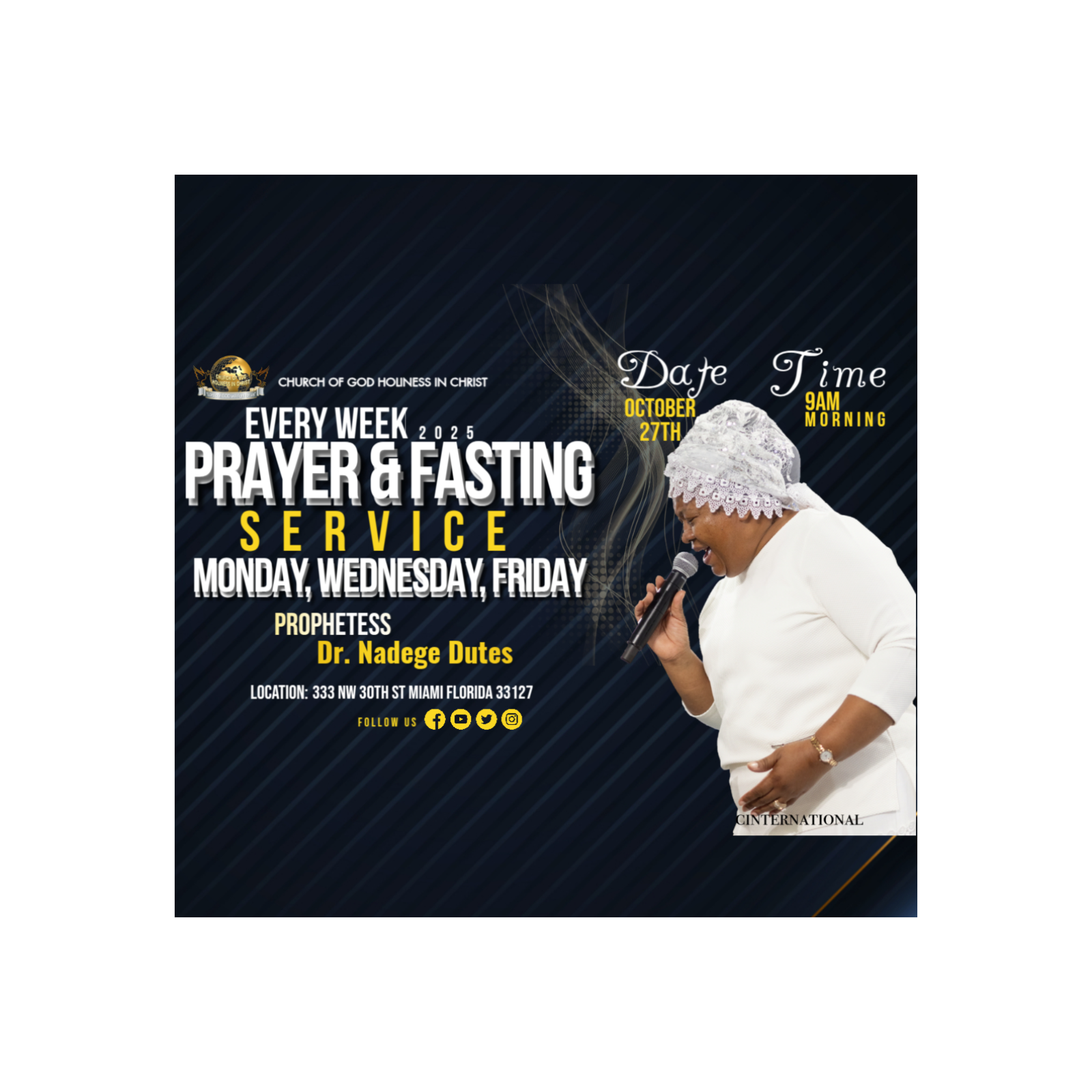 RADIO TELE D\'HONNEUR | POUR UNE JOURNÉE BÉNIE ET REMPLIE D\'ESPÉRANCE |PRIÈRE DU MATIN|DHONNEUR |CGHC