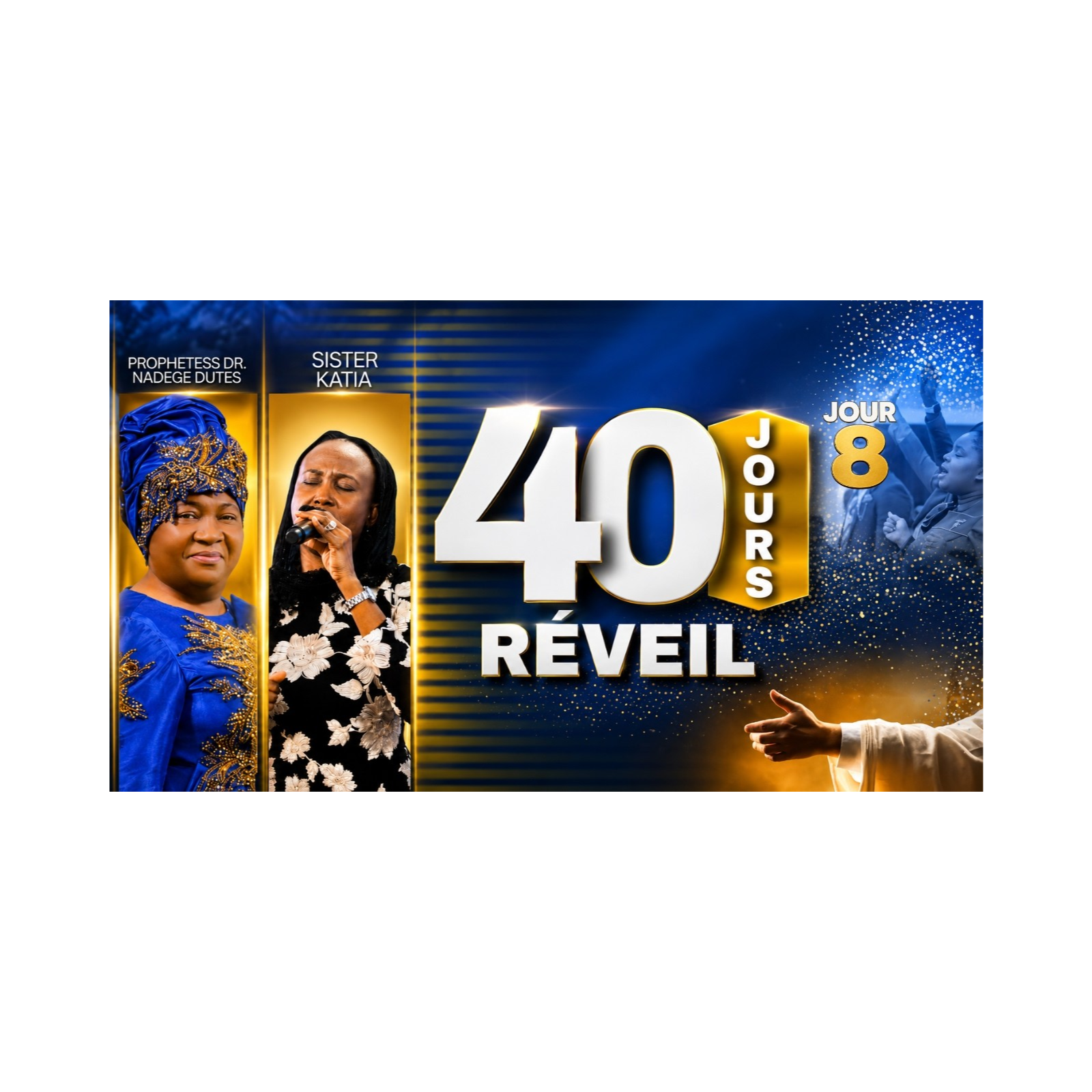 6.28.26 - Day 8 Worship - Soeur Katia - 40 Days 2026 | Prophetesse Dr Nadege Dutes | CGHC International | EGLISE DE DIEU SAINTETÉ EN CHRIST | 6.28.2026 Sunday Morning