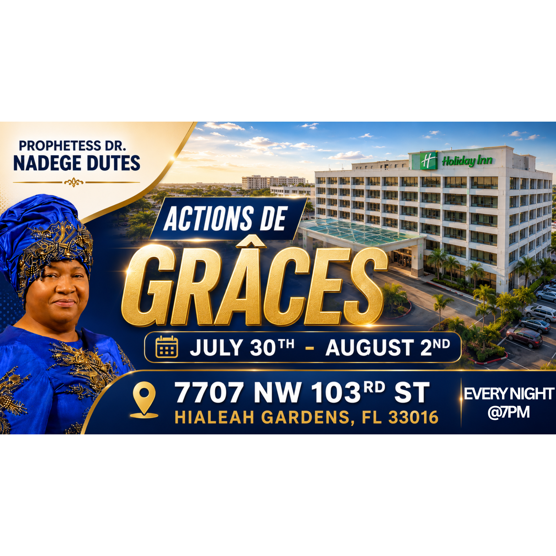 8.2.26 - ADG Day 4 - Actions De GRACES -  40 Days 2026 | Prophetesse Dr Nadege Dutes | CGHC International | EGLISE DE DIEU SAINTETÉ EN CHRIST | 8.2.2026 Sunday episode artwork