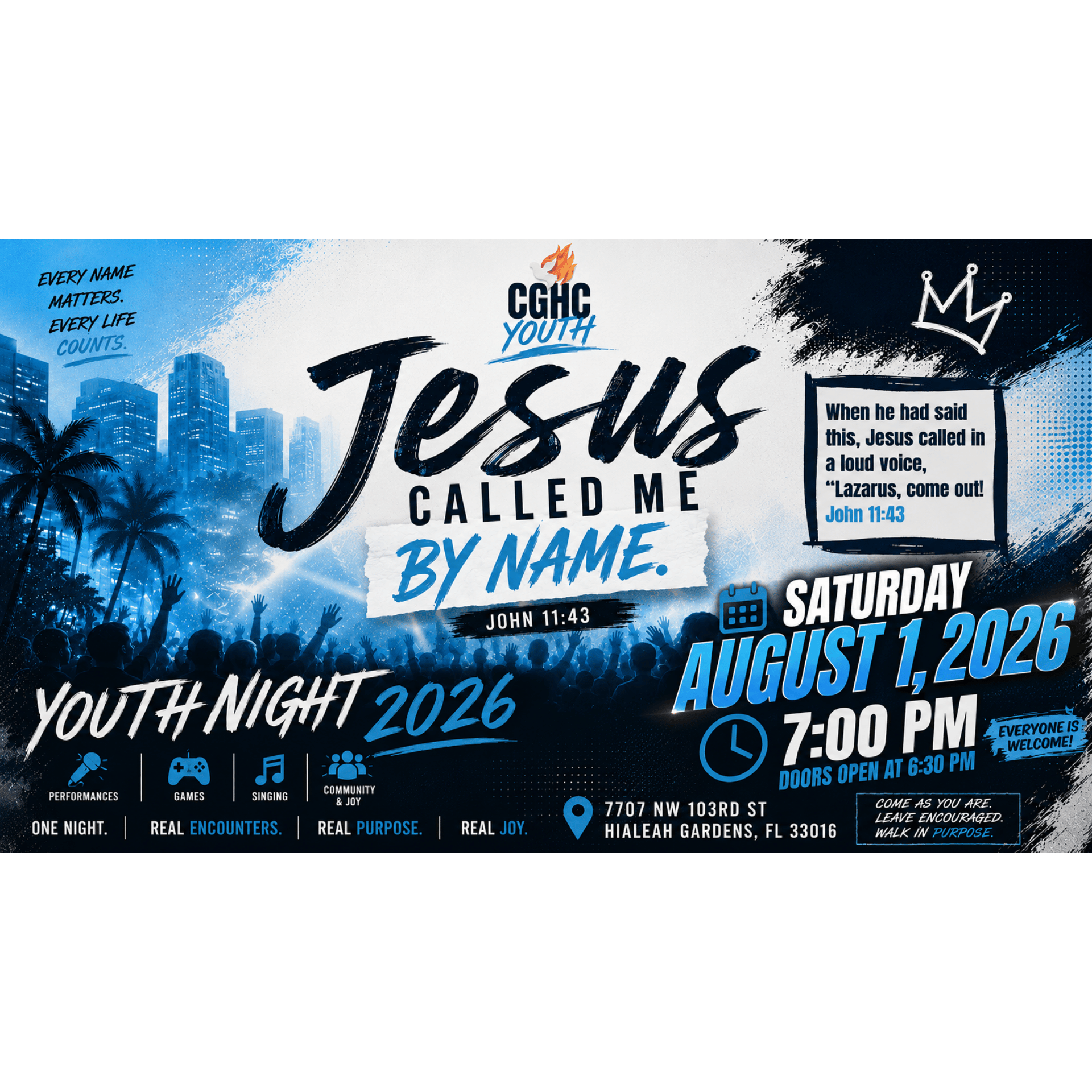 8.1.26 - Youth Night - ADG Night 3 - Actions De GRACES -  40 Days 2026 | Prophetesse Dr Nadege Dutes | CGHC International | EGLISE DE DIEU SAINTETÉ EN CHRIST | 8.1.2026 Saturday episode artwork