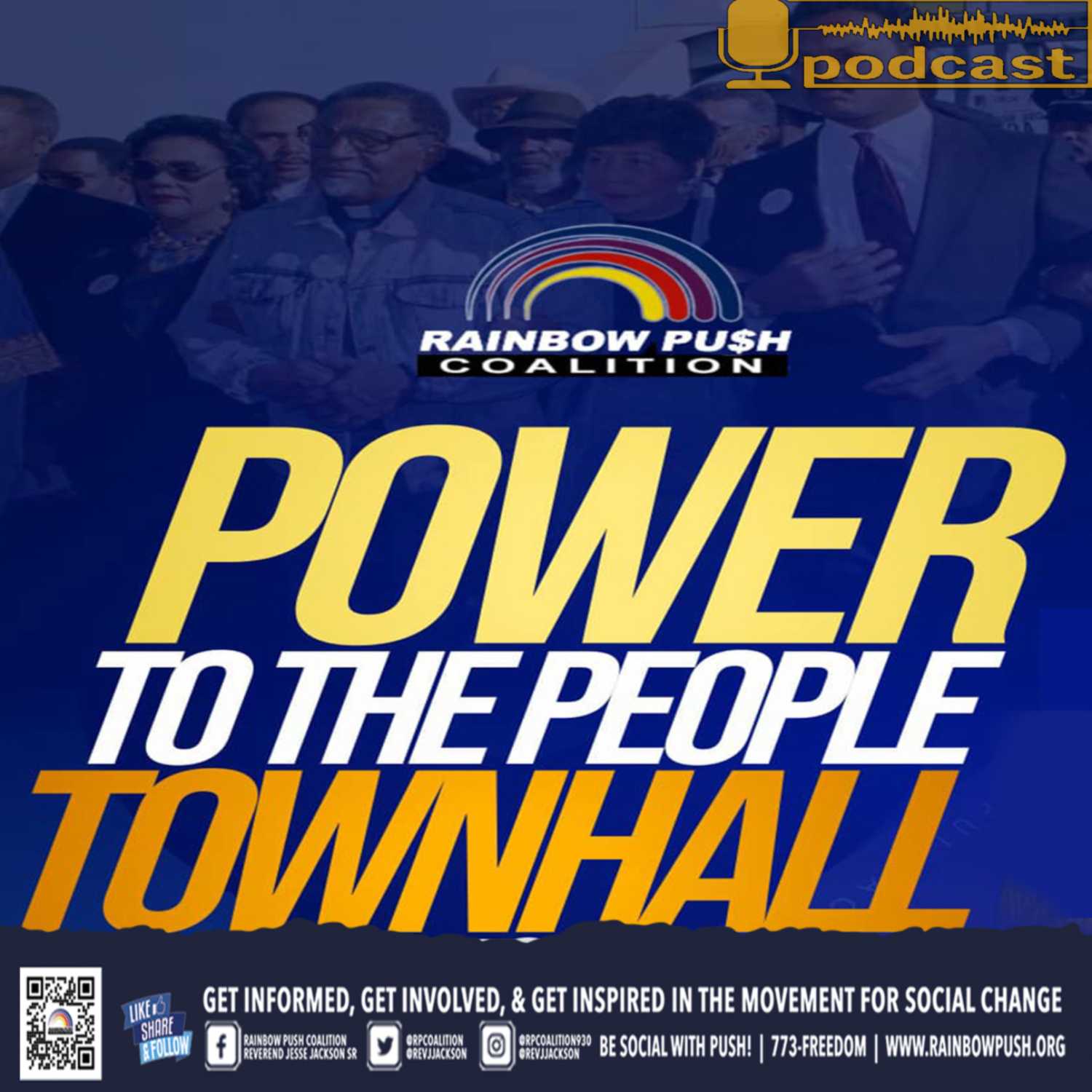 POWER TO THE PEOPLE TOWNHALL podcast artwork