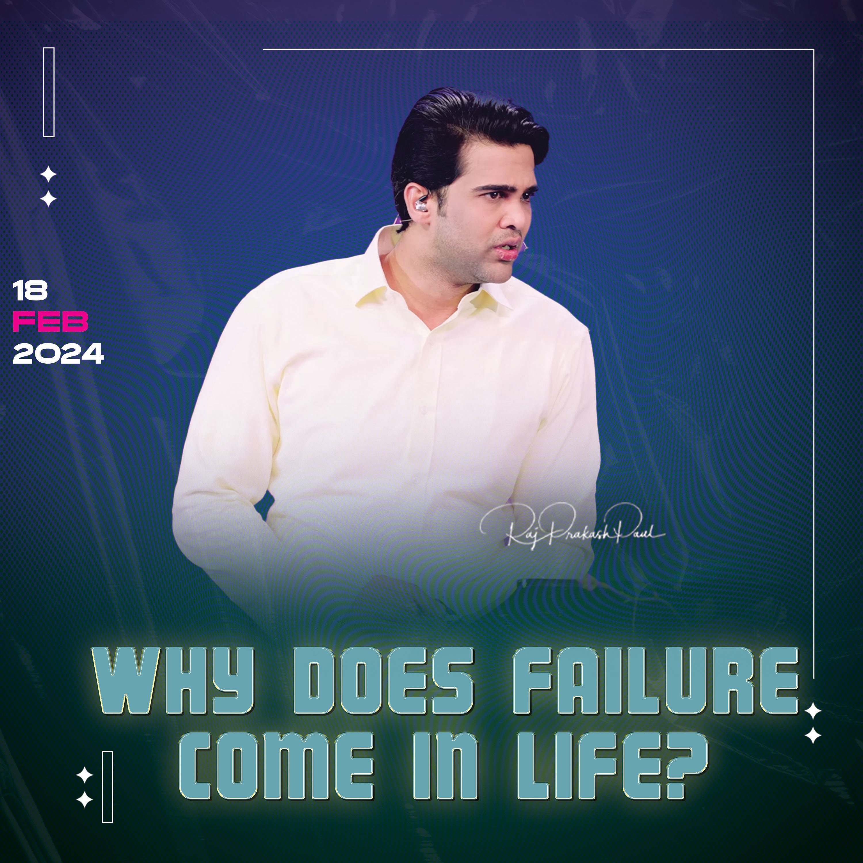 Why does failure come in life?
