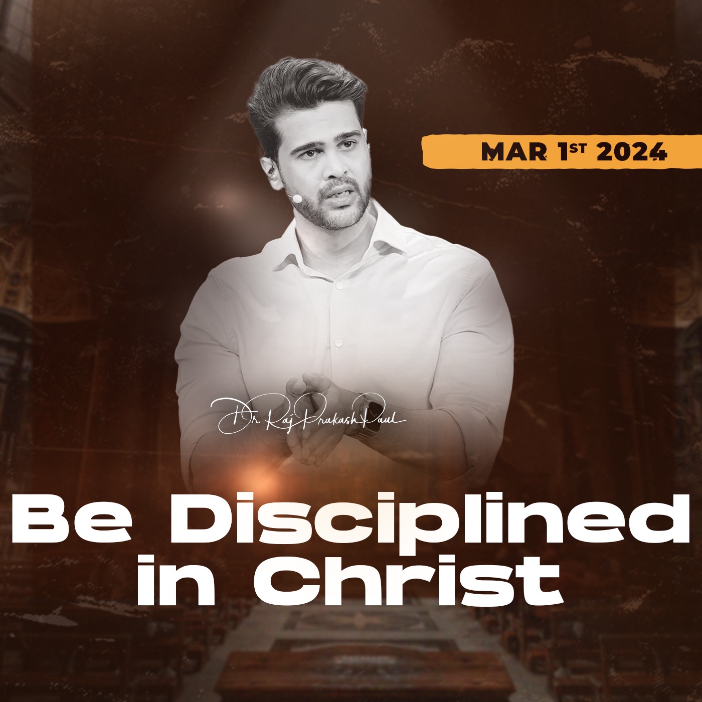 Be Disciplined in Christ