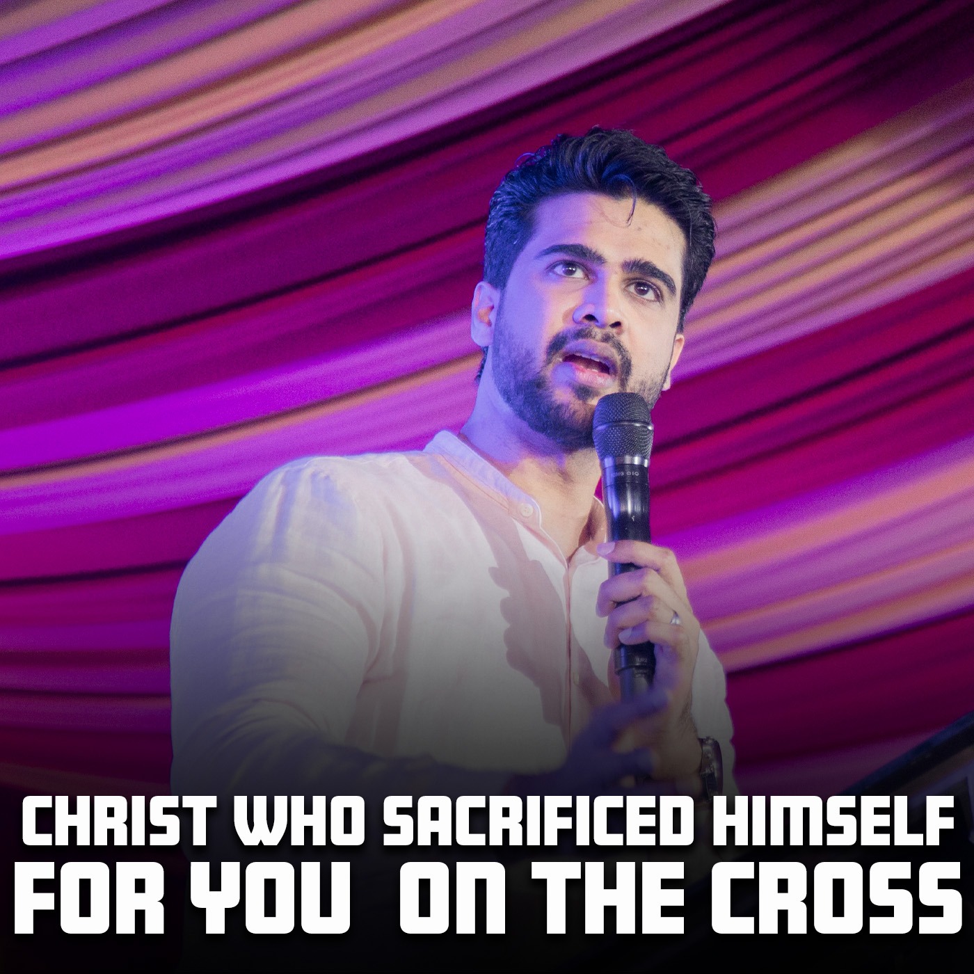 Christ who sacrificed himself for you on the cross