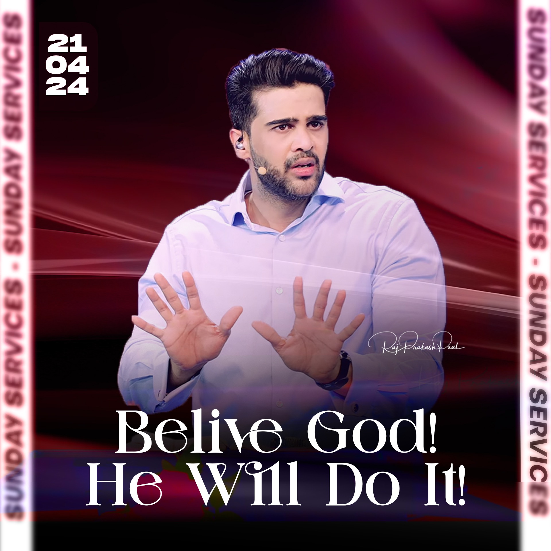 Believe God! He will do it!