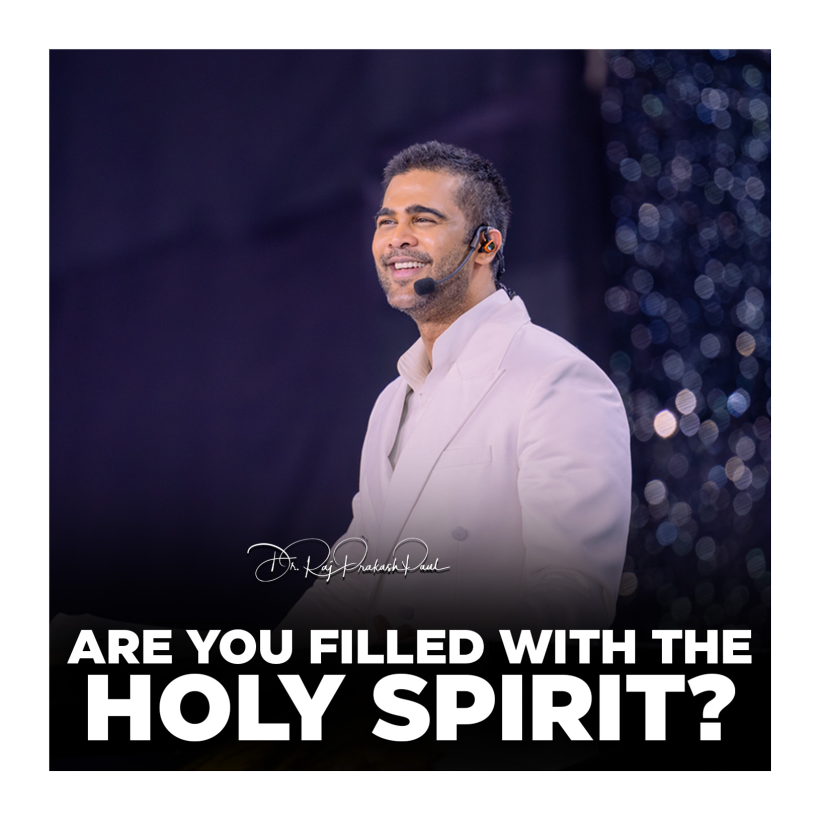 Are you filled with the Holy Spirit?