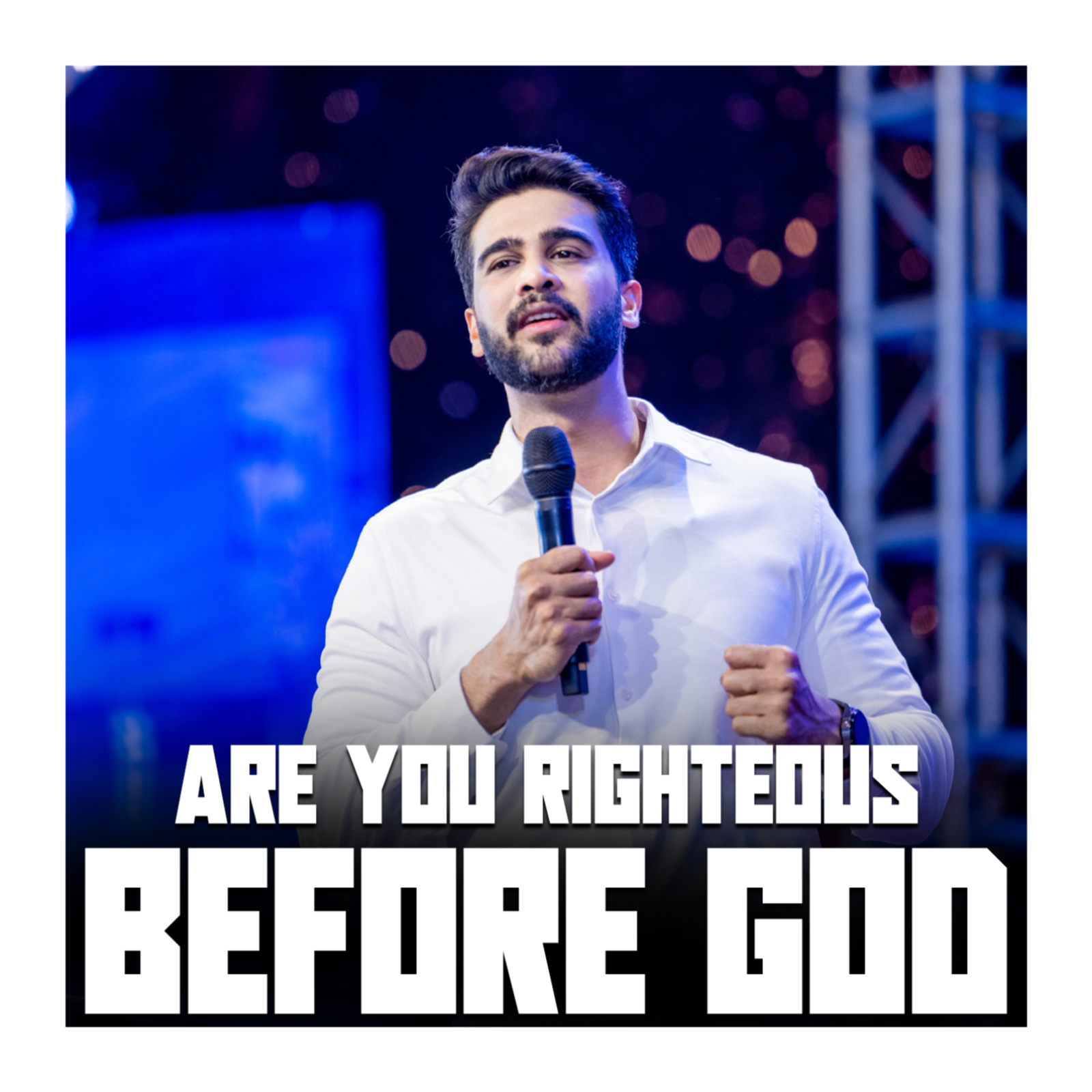 Are you righteous before GOD