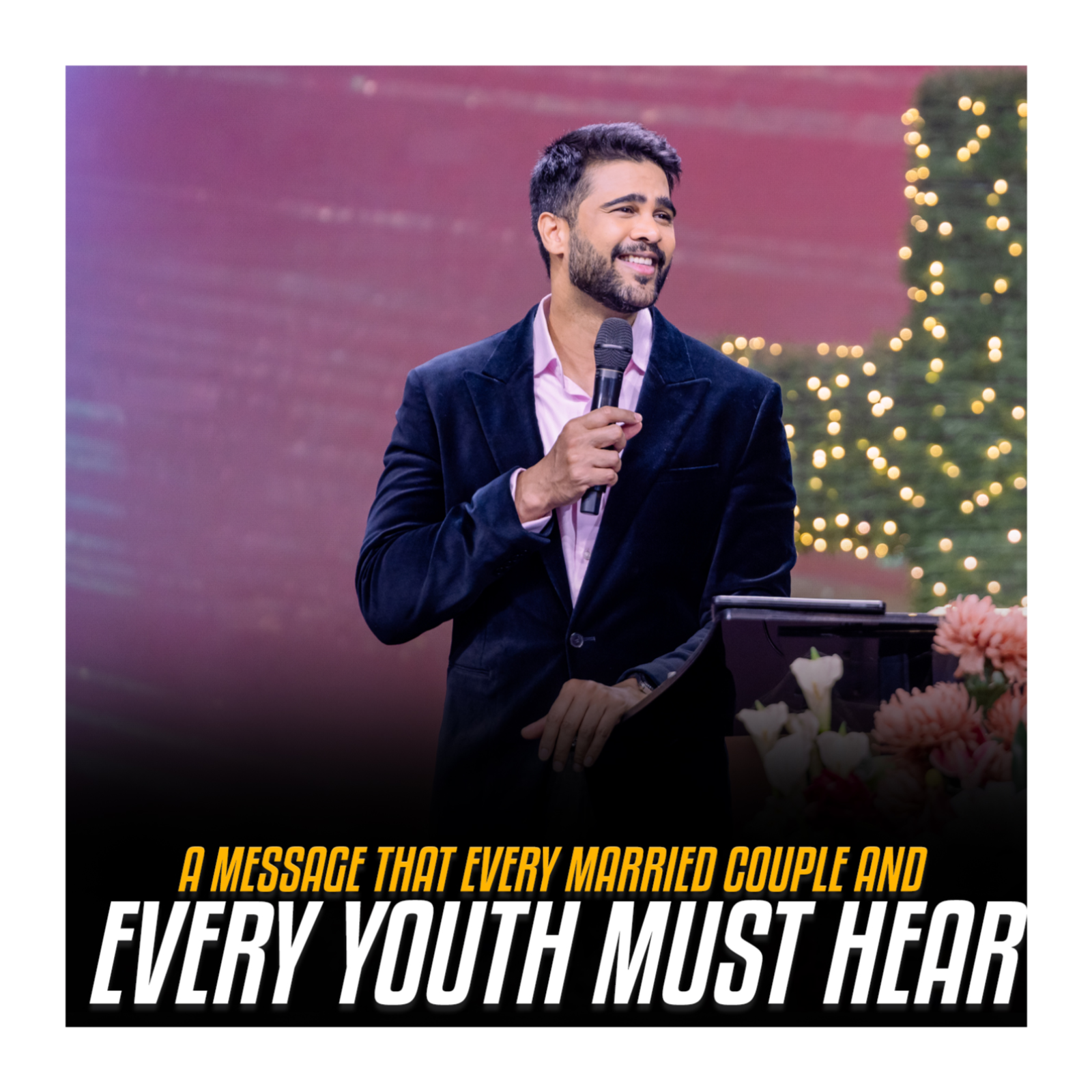 A message that every married couple and every youth must hear