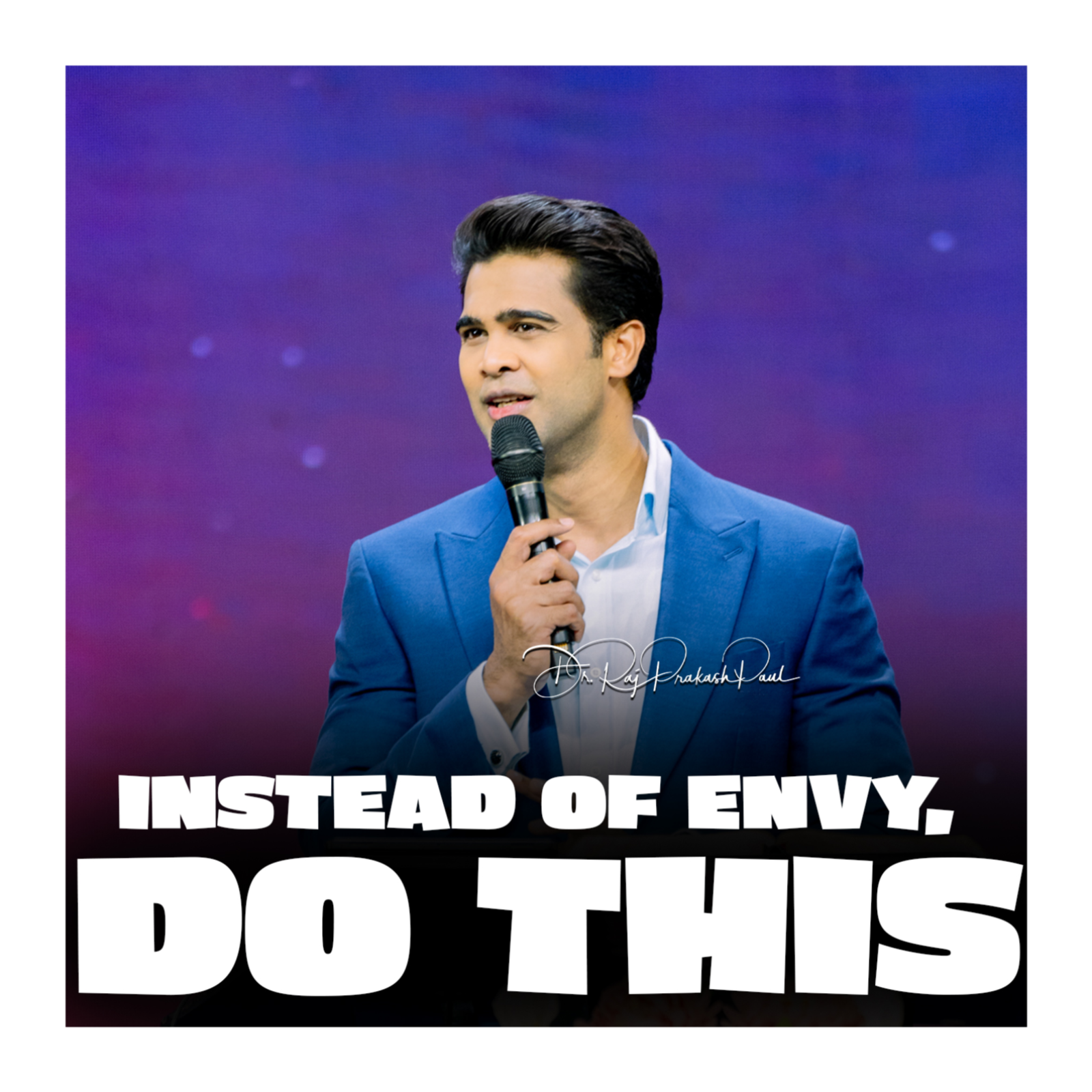 Instead of envy, do this