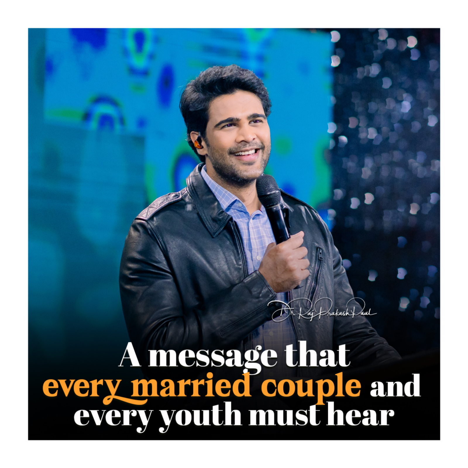 A message that every married couple and every youth must hear