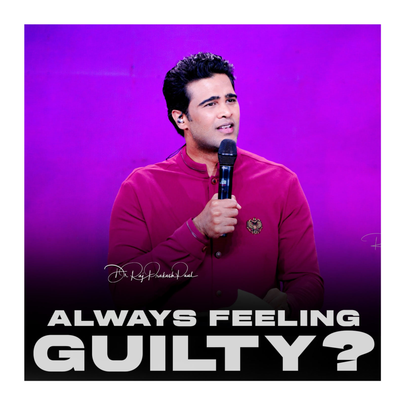 Always feeling guilty?