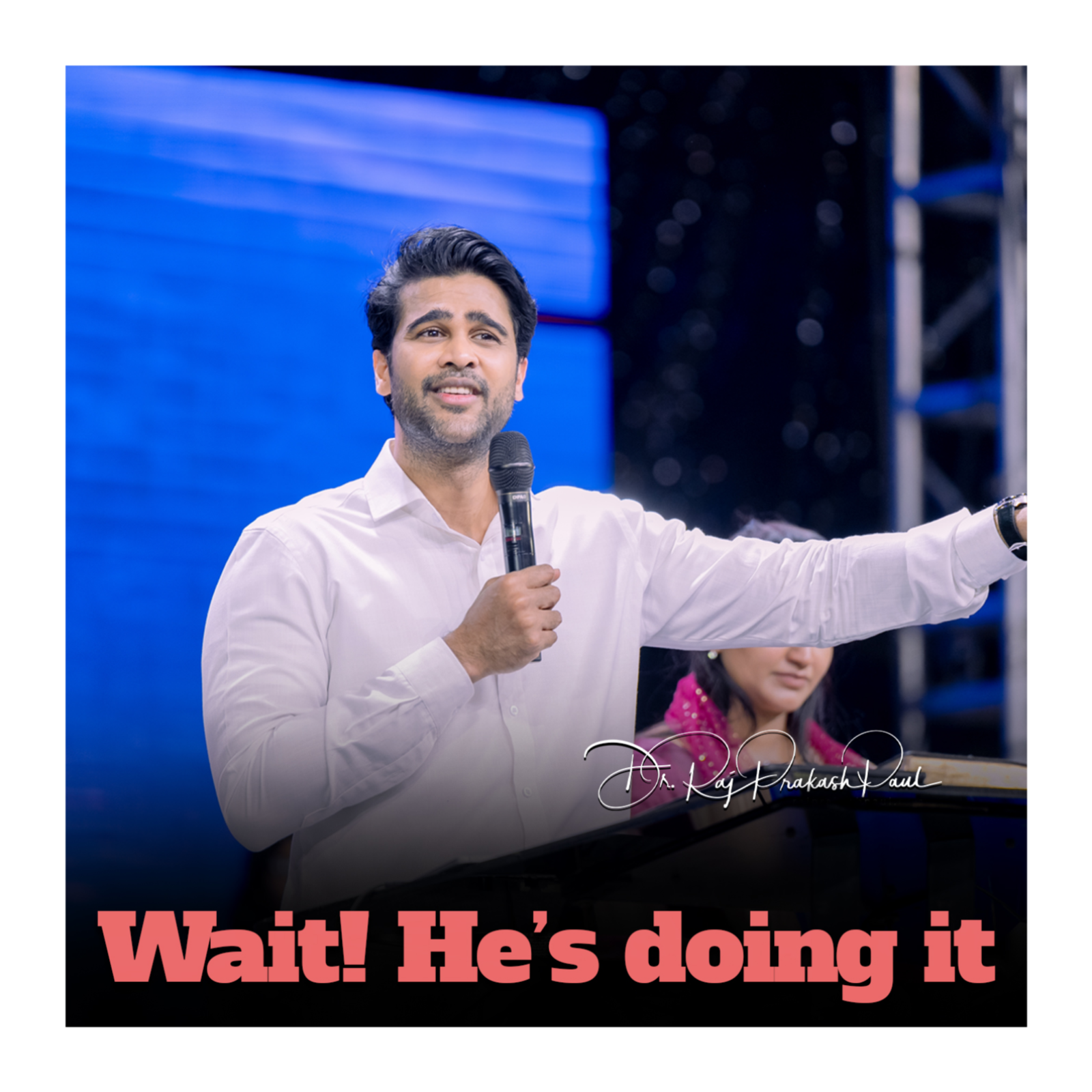 Wait! He’s doing it