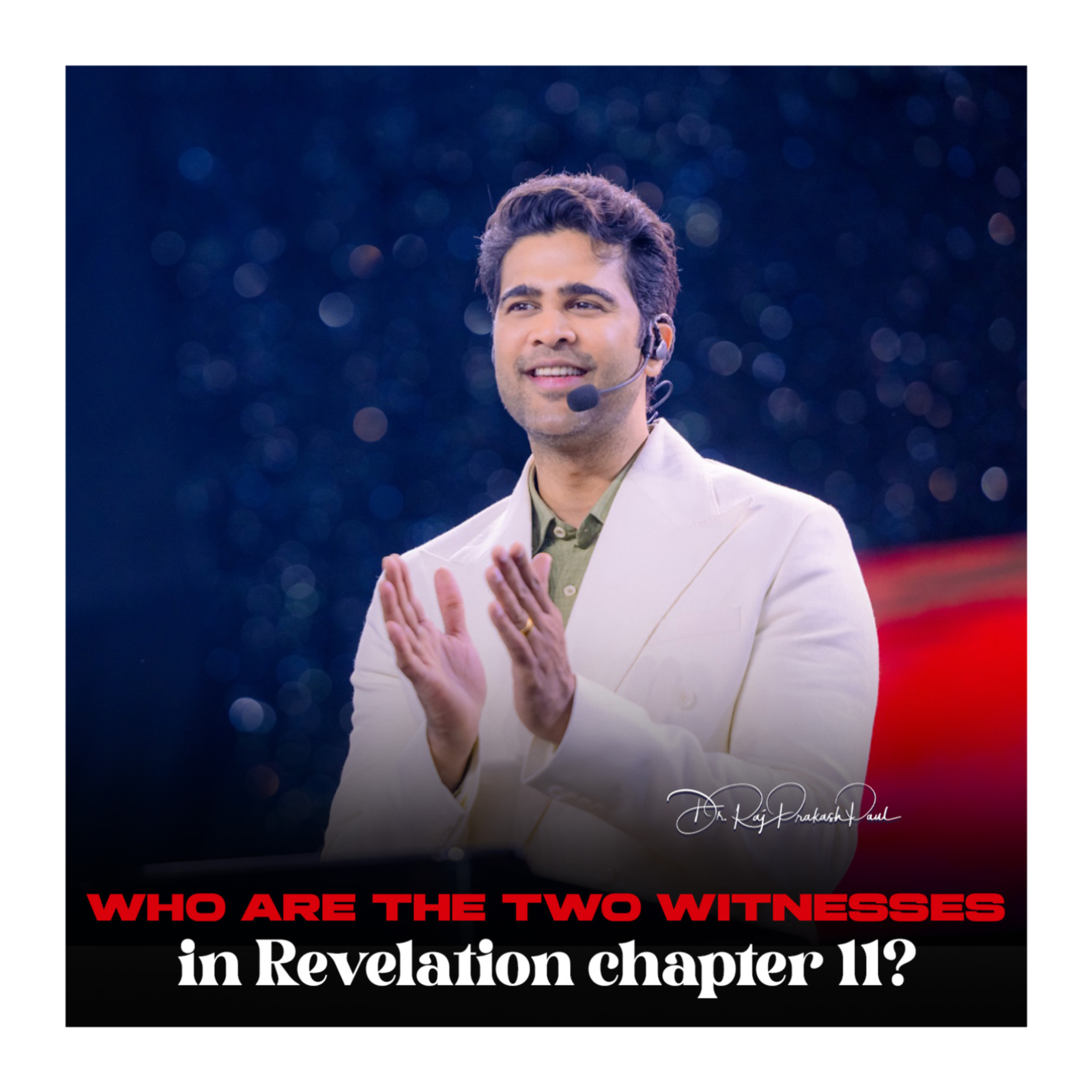 Who are the two witnesses in Revelation chapter 11? 
