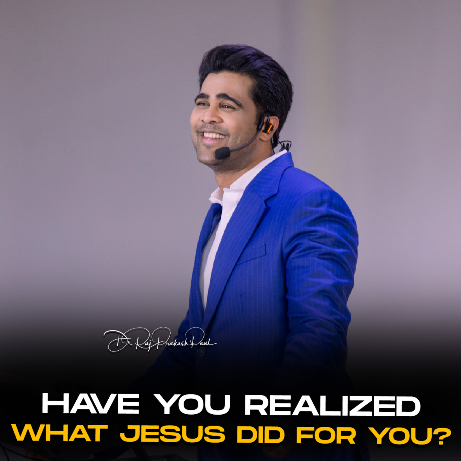Have You Realized What Jesus Did for You?
