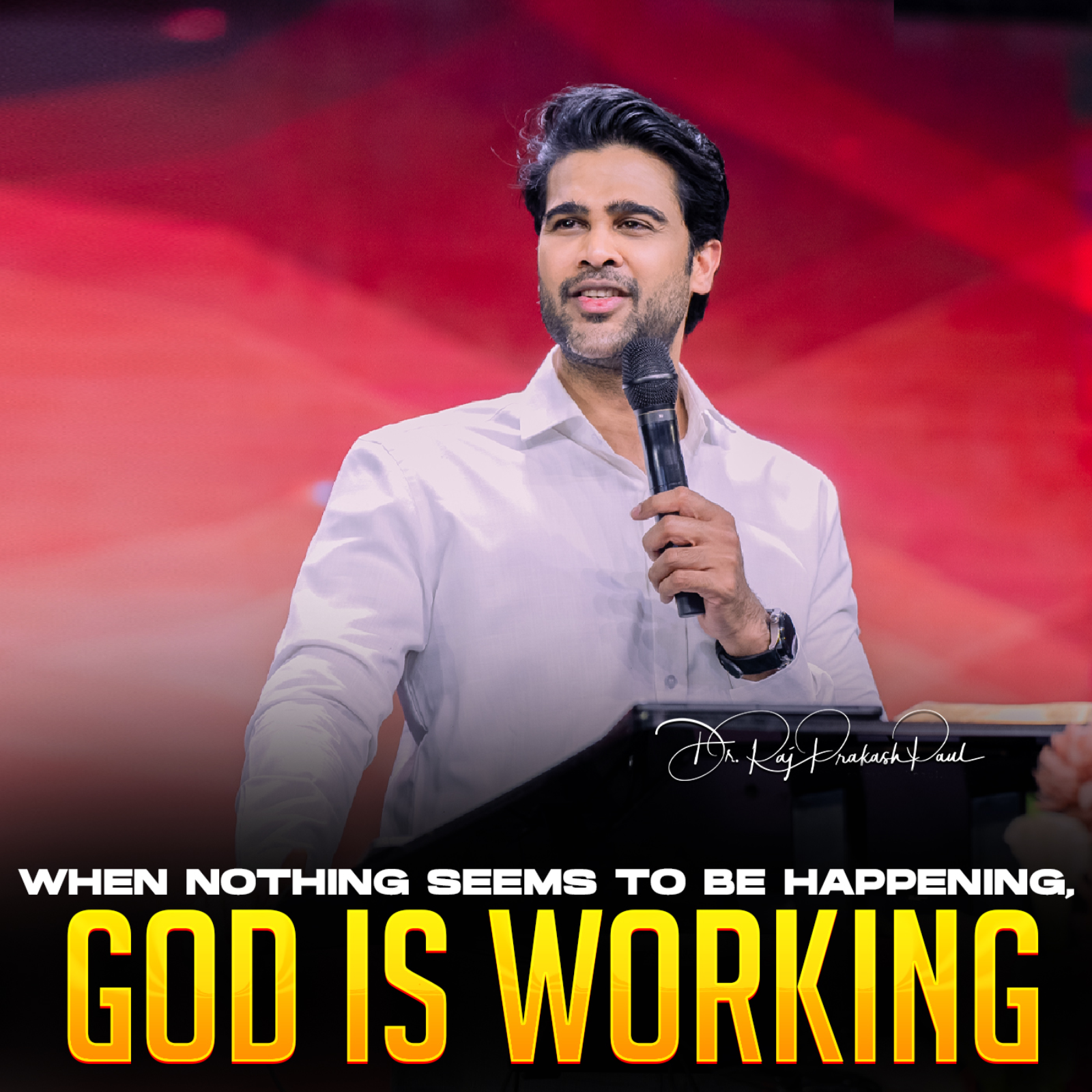 When Nothing Seems to Be Happening, God Is Working