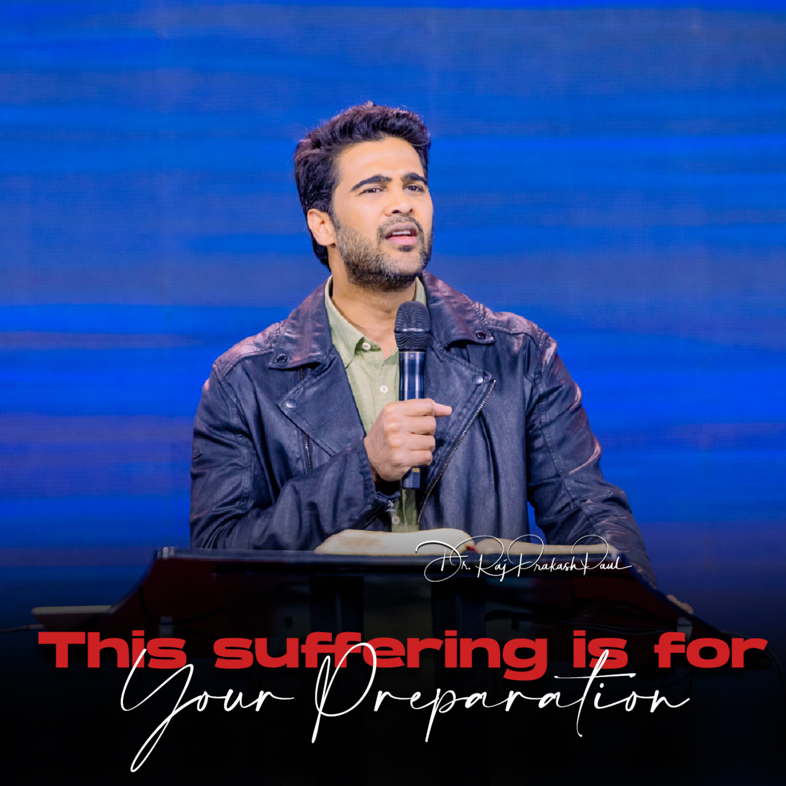 This suffering is for your preparation episode artwork