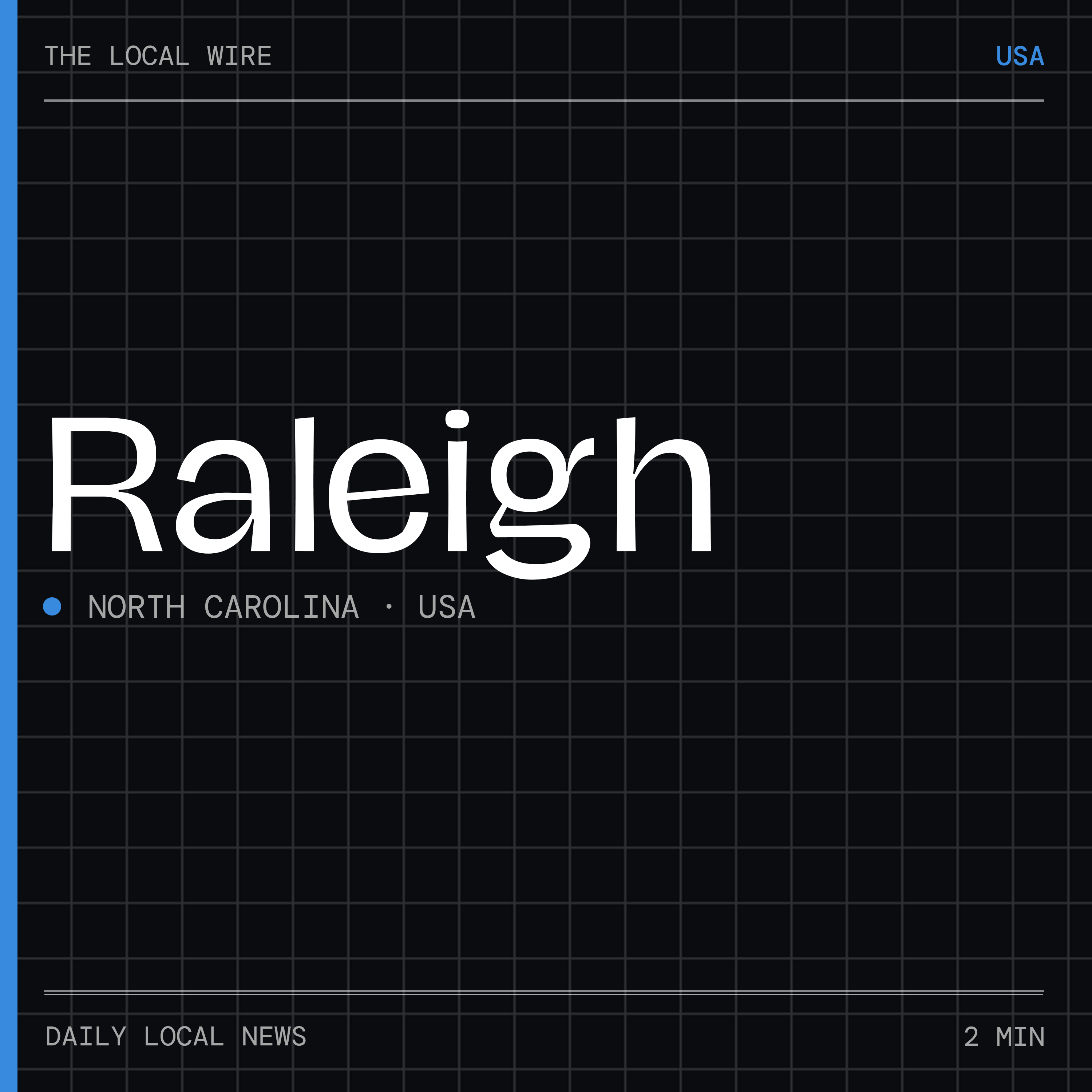 Raleigh News Today | 2 Min | The Local Wire
