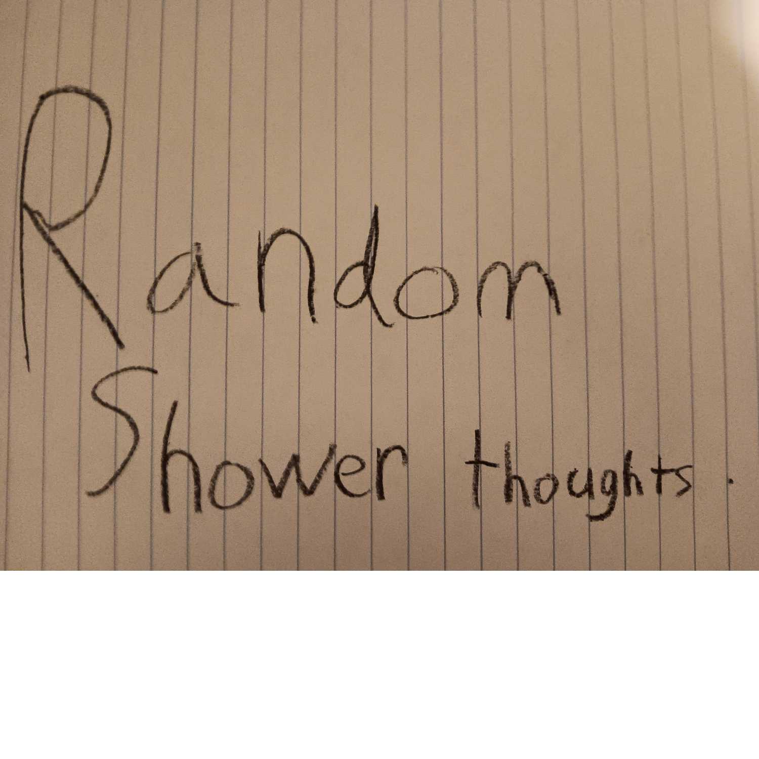 Random thoughts