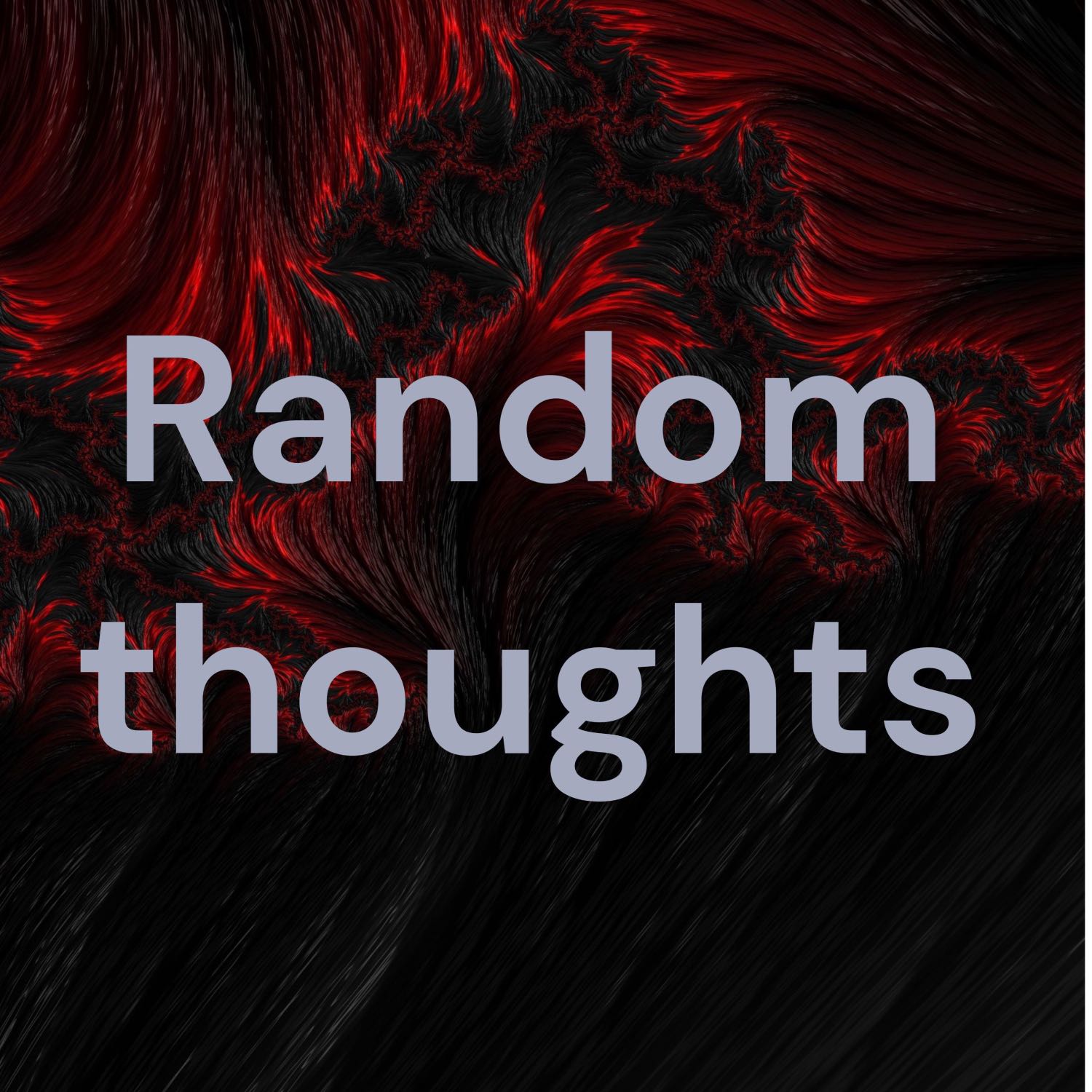 Random thoughts cover art
