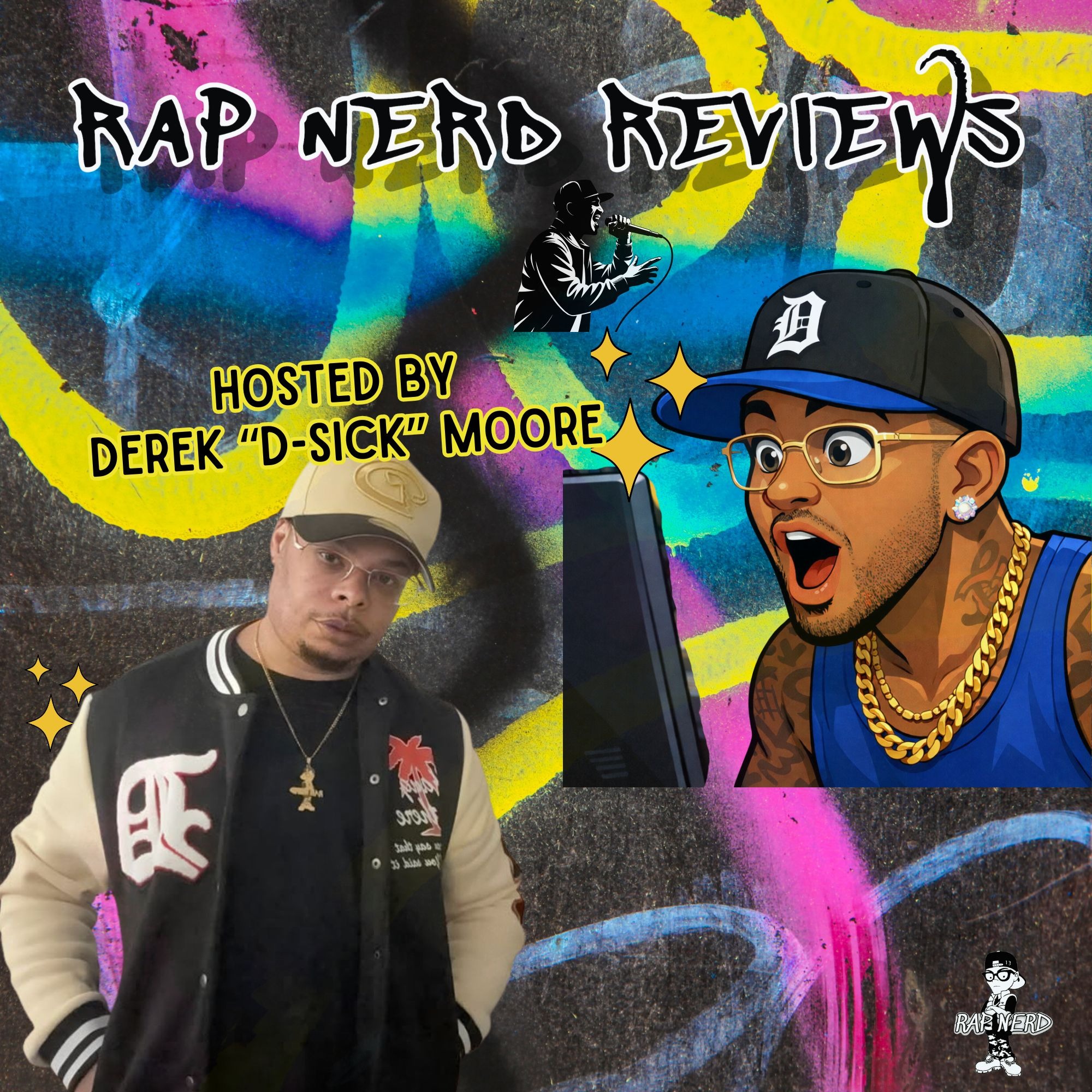 Rap Nerd Reviews Ep. 30 | Indie Rap Reviews | Honoring DJ Michael 5000 Watts episode artwork