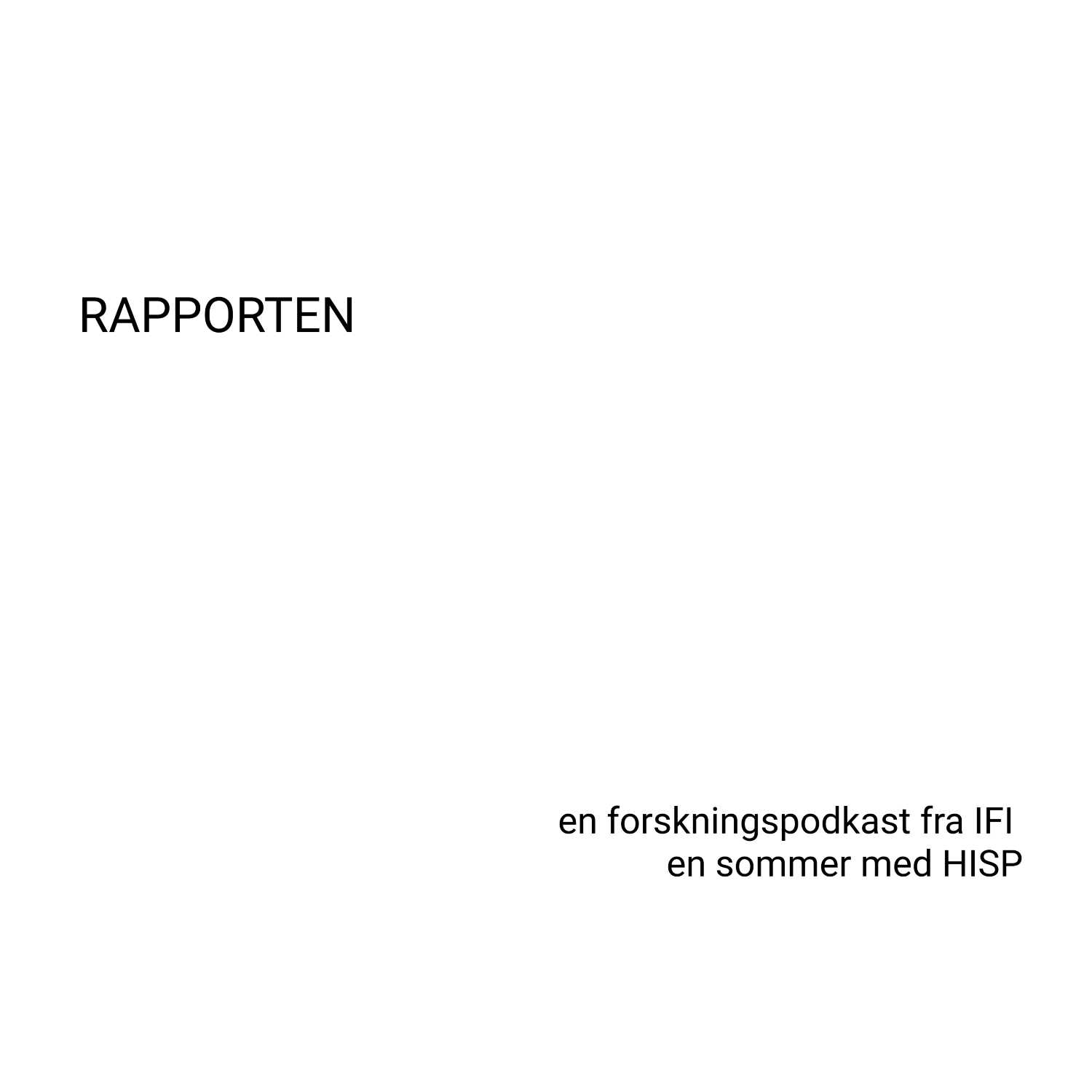 Rapporten