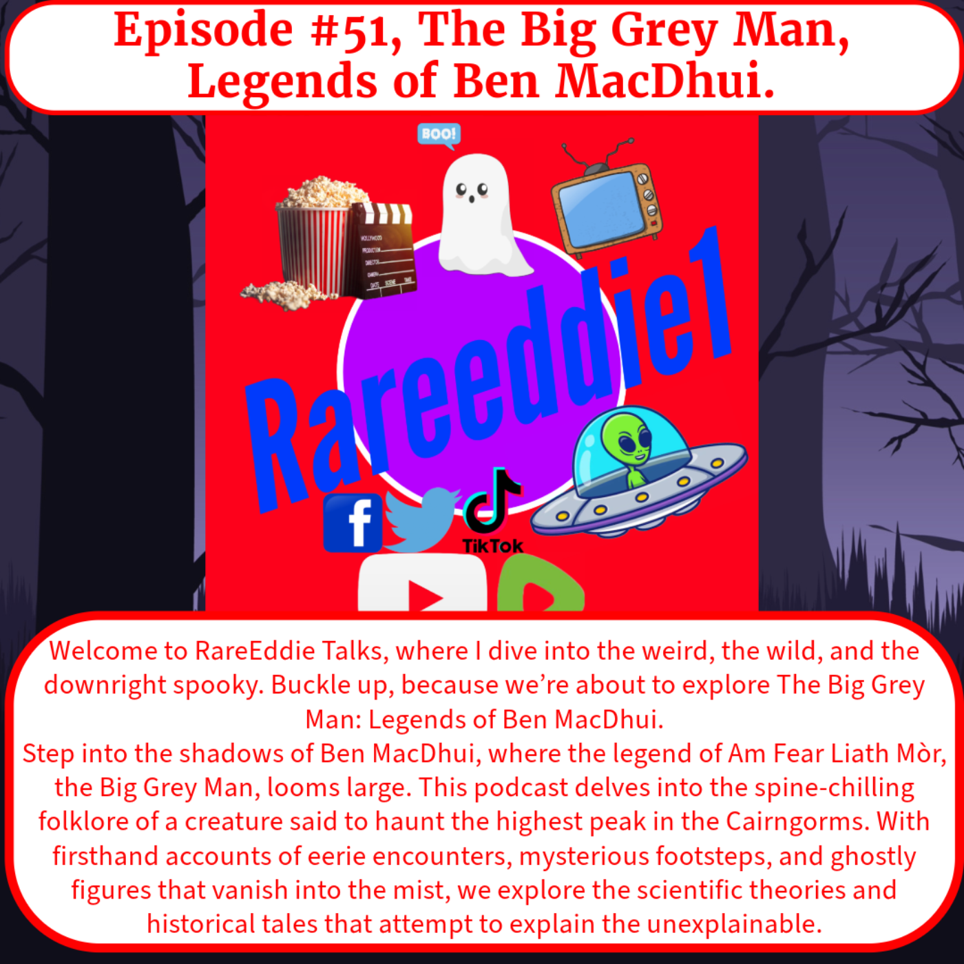 Episode #51, The Big Grey Man, Legends of Ben MacDhui.