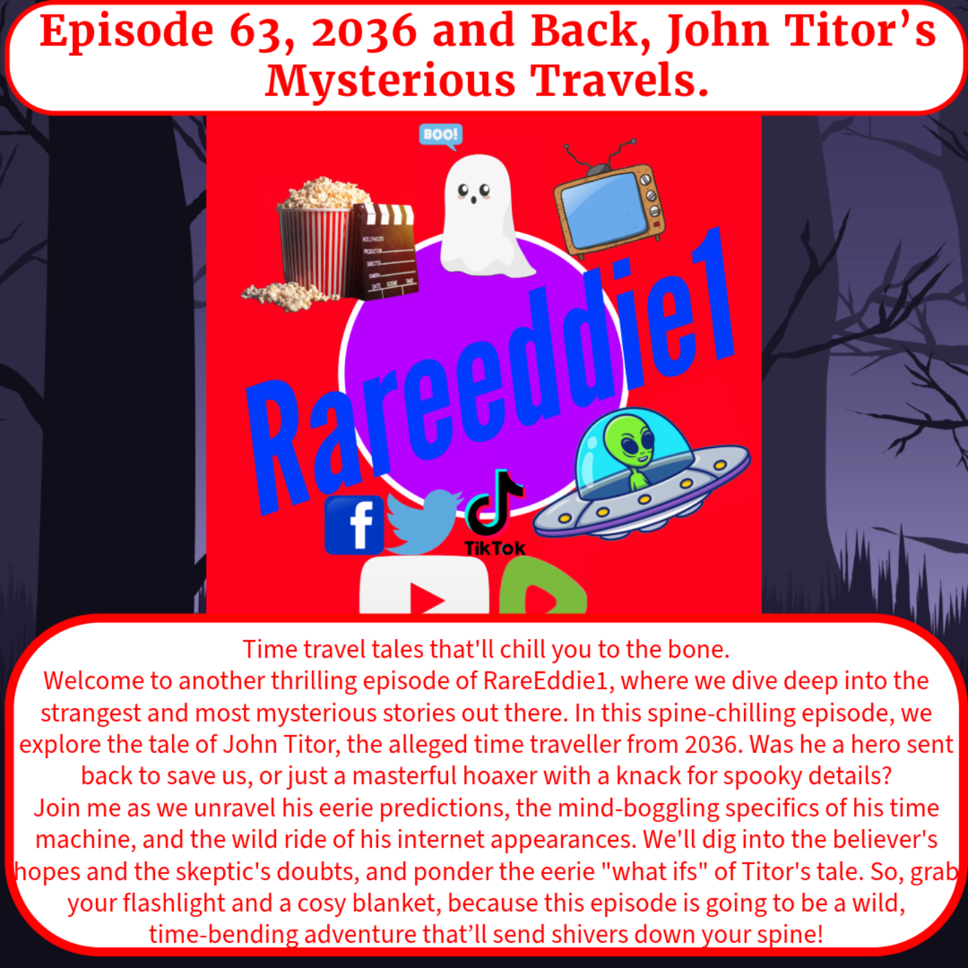 Episode 63, 2036 and Back, John Titor’s Mysterious Travels.