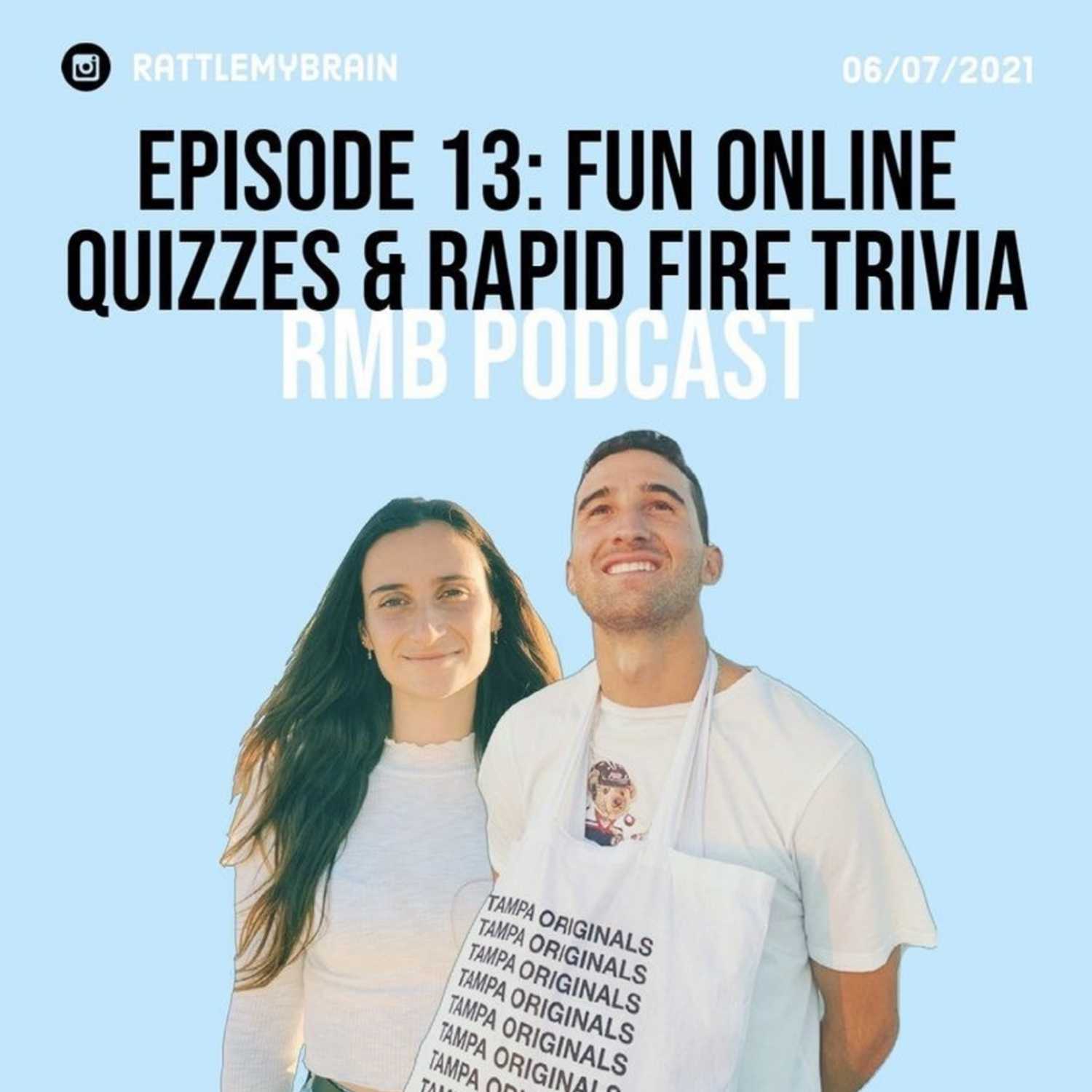13. Fun Online Quizzes & Rapid Fire Trivia