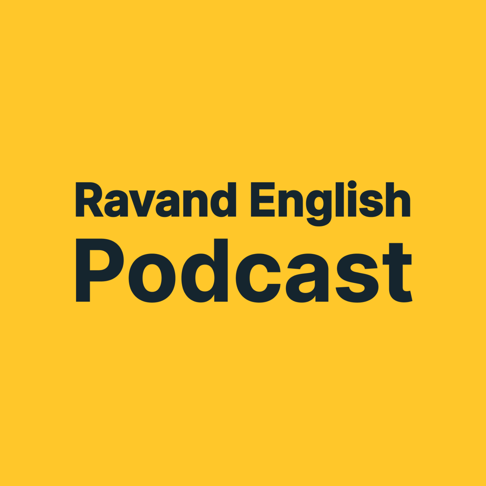 Ravand English Podcast