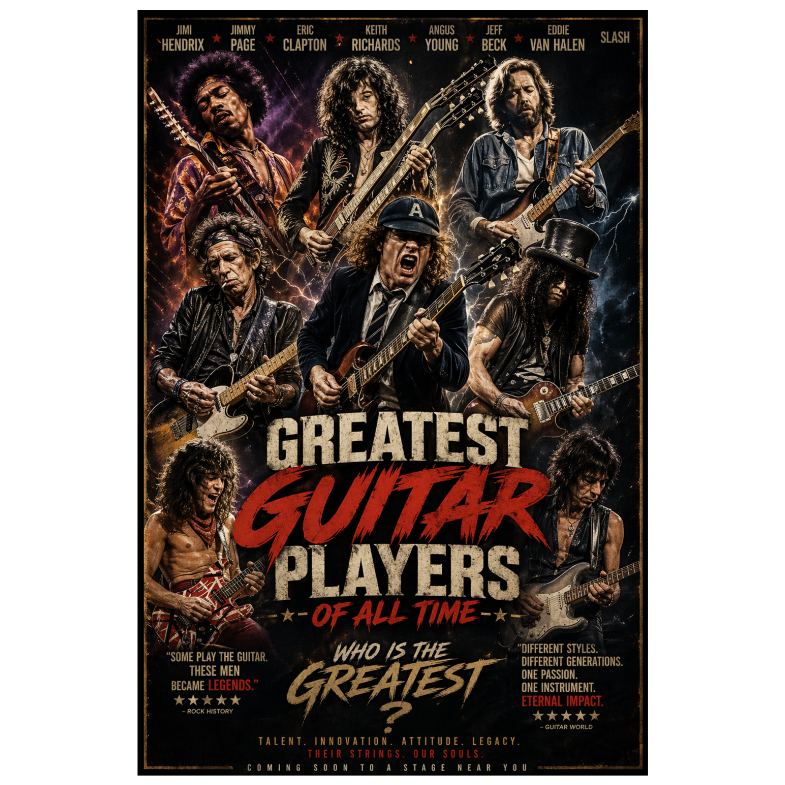 Greatest Electric Guitarist of All Time?