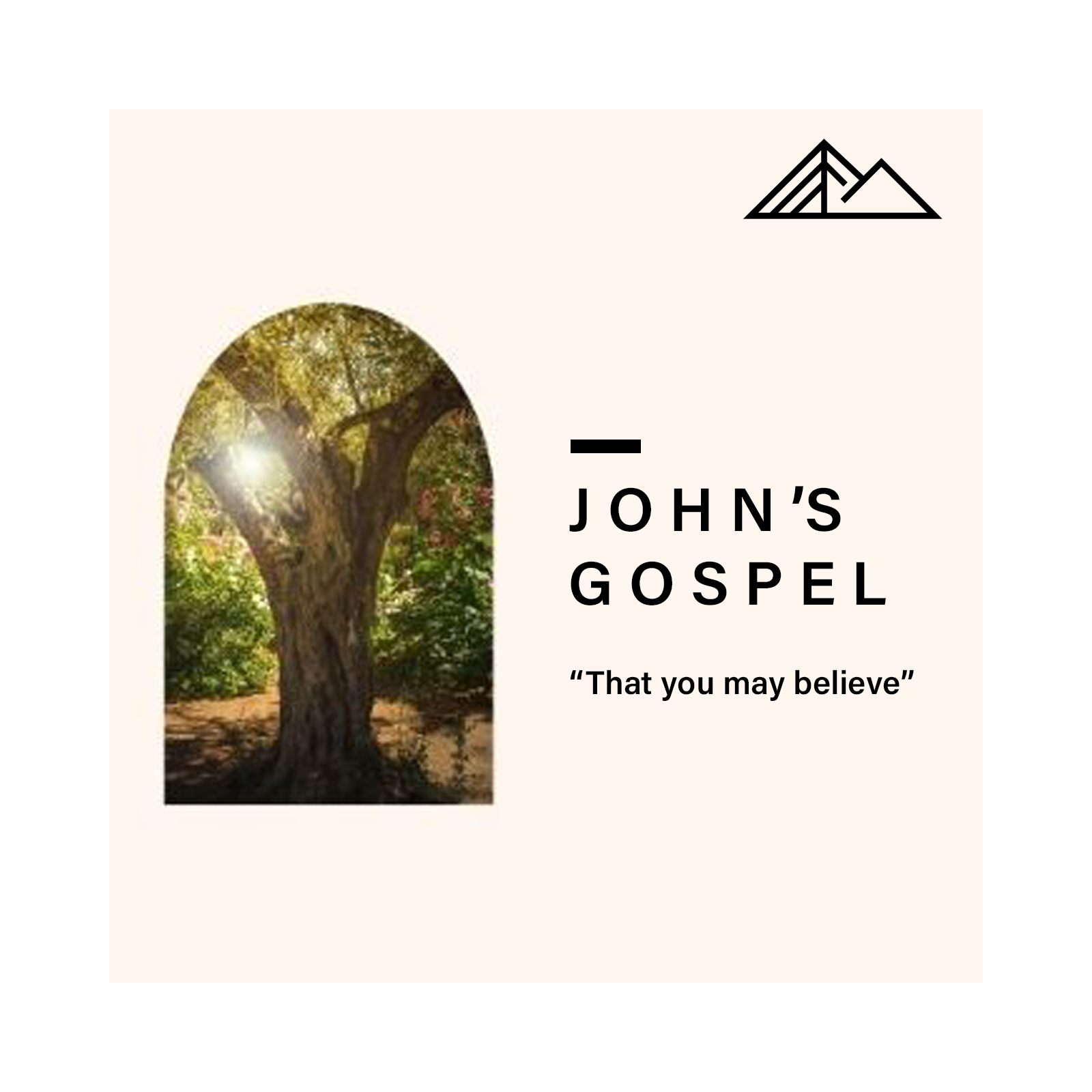 The Gospel of John "The Love of God - John 3: 16-21" episode artwork